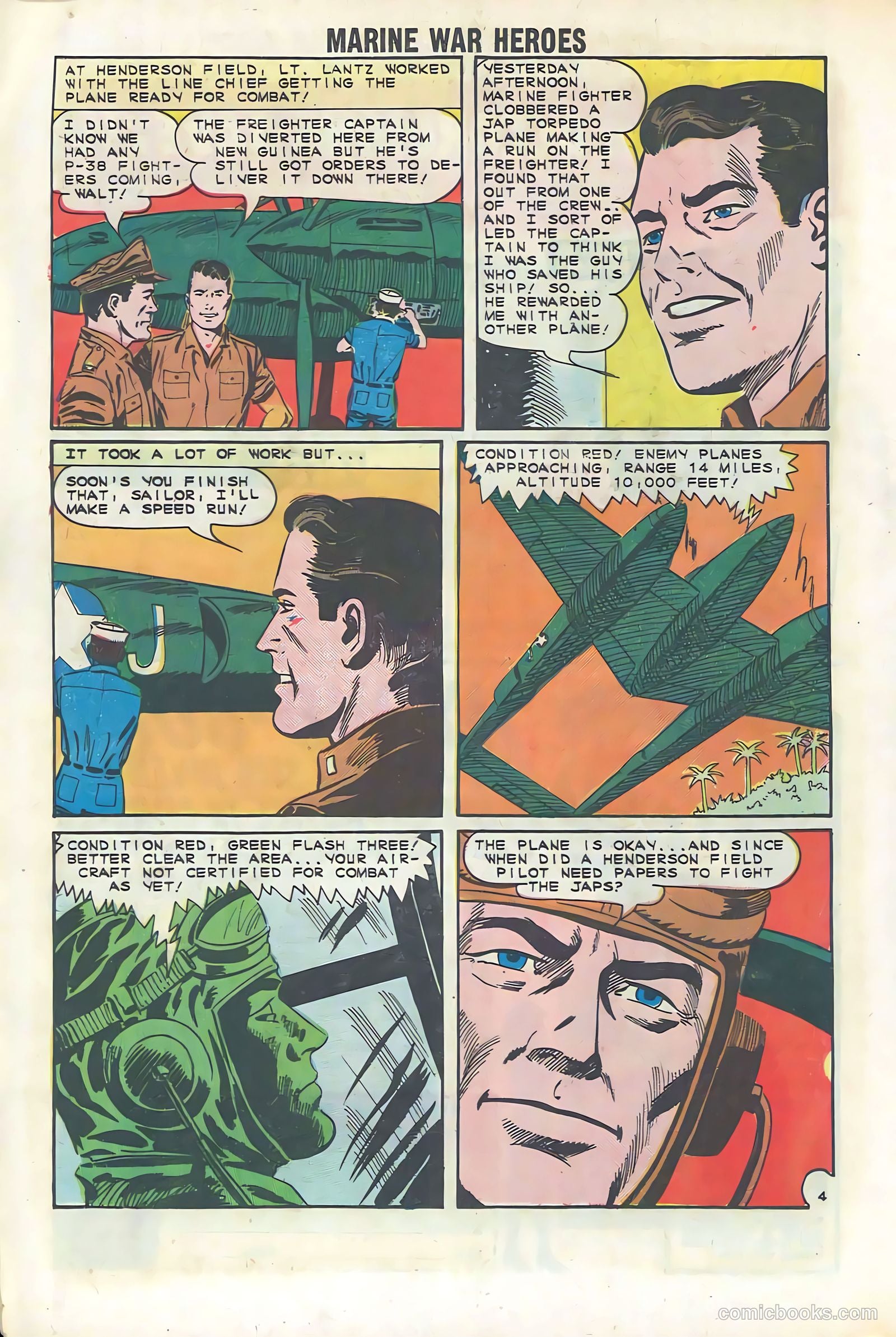 Marine War Heroes #3 — page 16 of 36