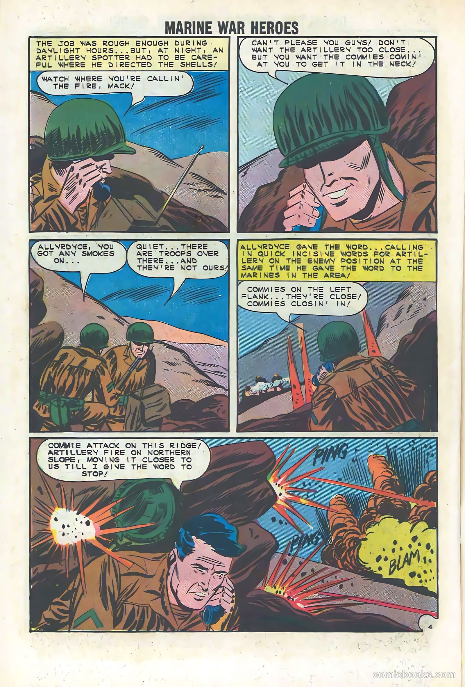 Marine War Heroes #3 — page 26 of 36