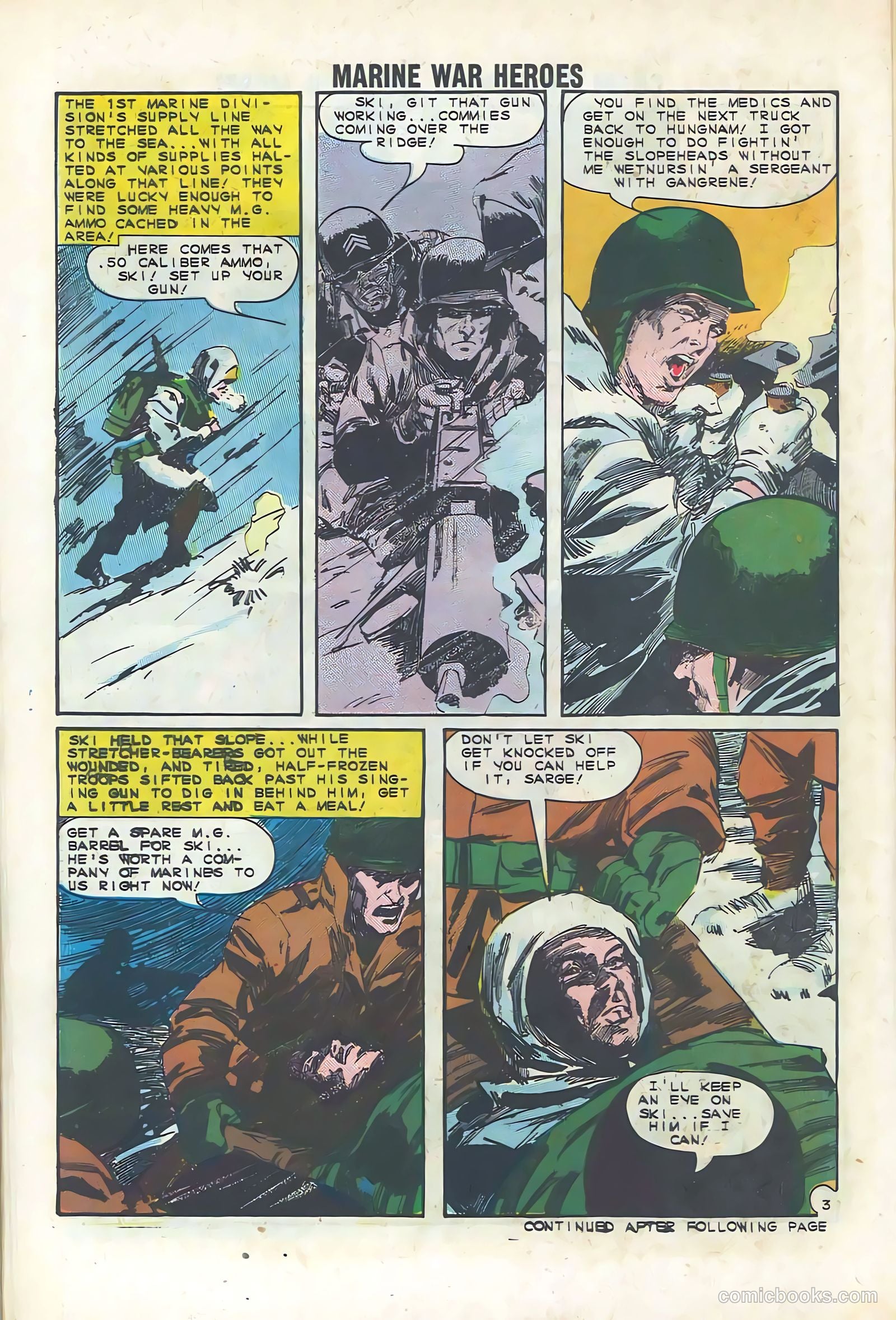 Marine War Heroes #3 — page 30 of 36