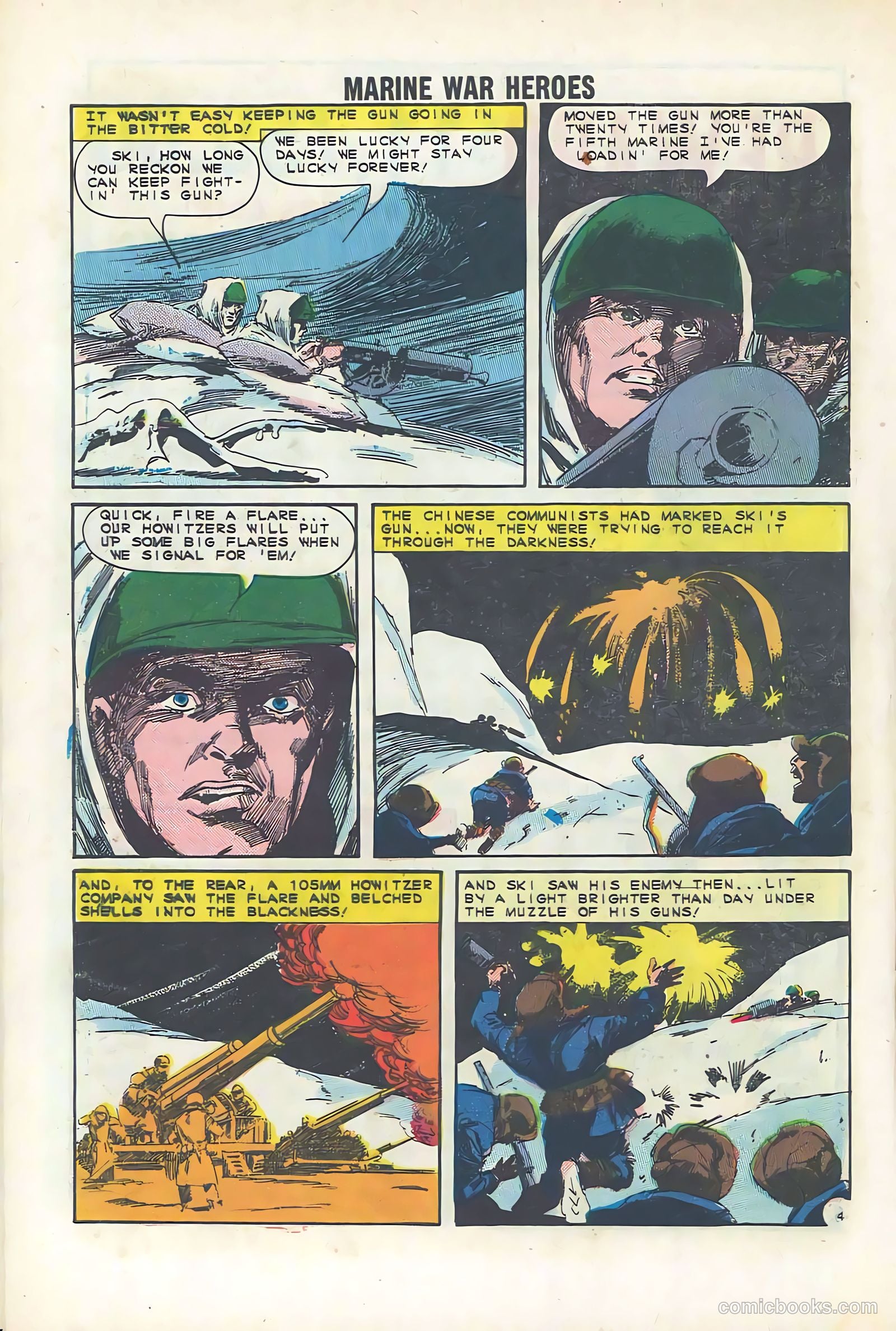Marine War Heroes #3 — page 32 of 36
