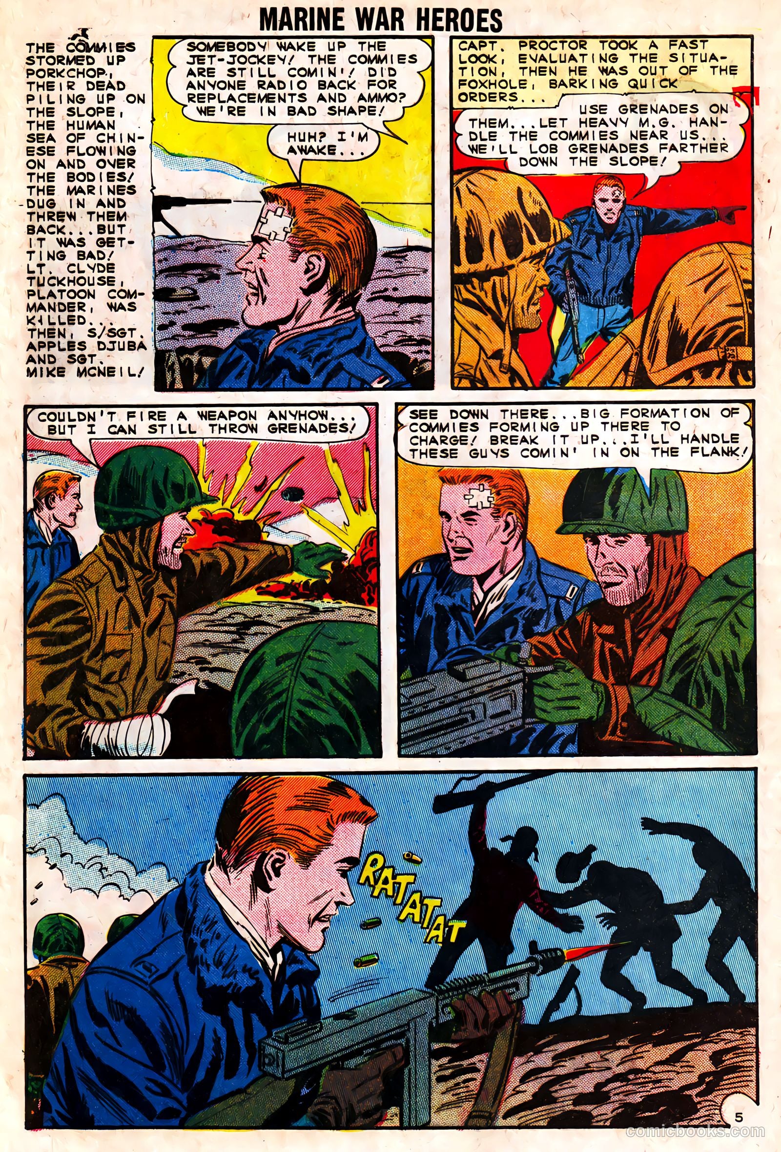 Marine War Heroes #4 — page 8 of 36