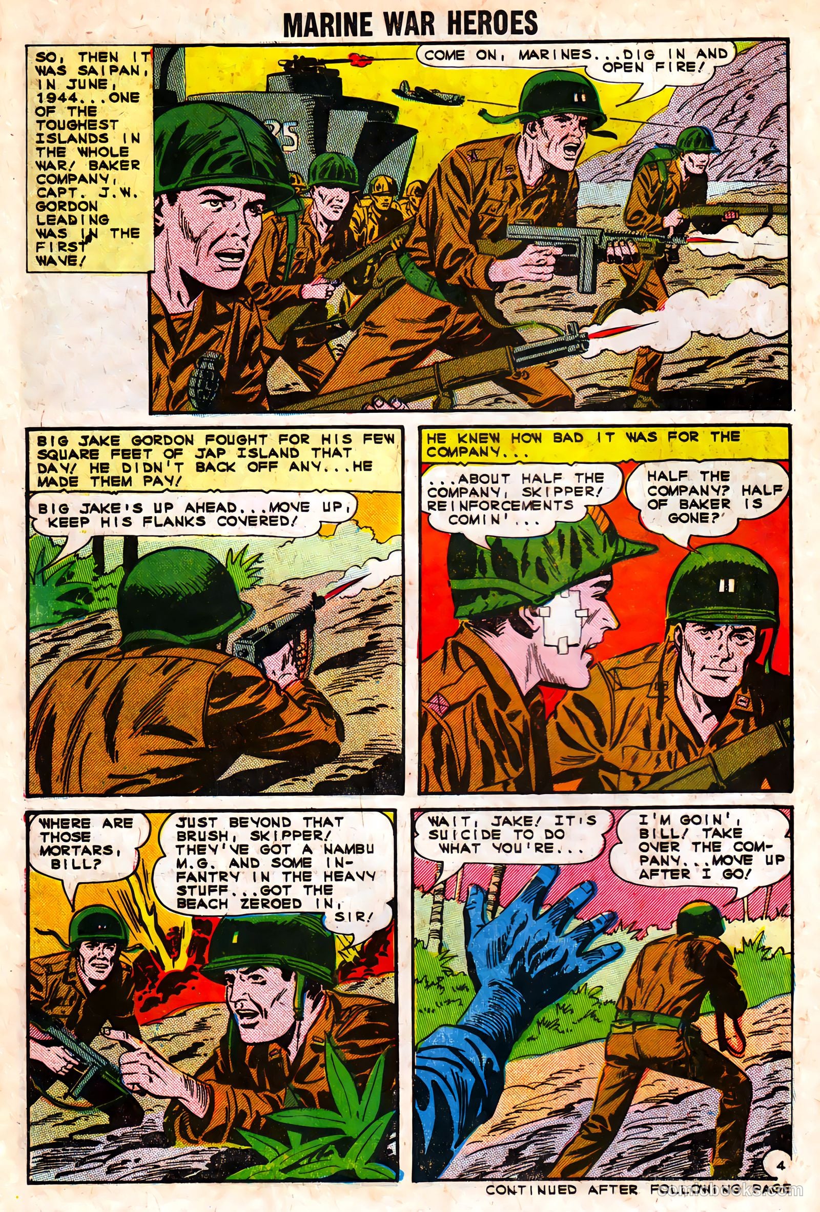 Marine War Heroes #4 — page 14 of 36