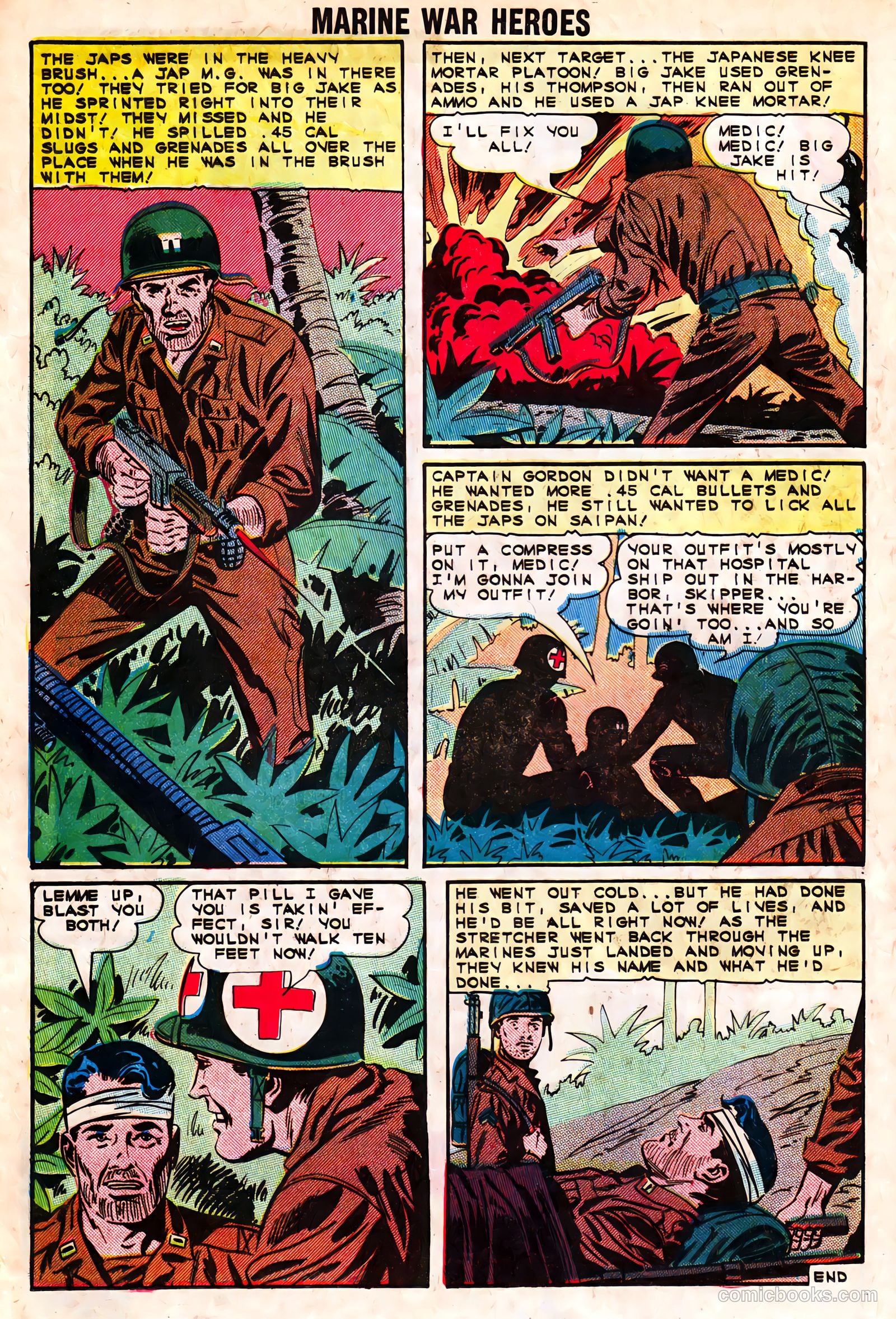 Marine War Heroes #4 — page 16 of 36