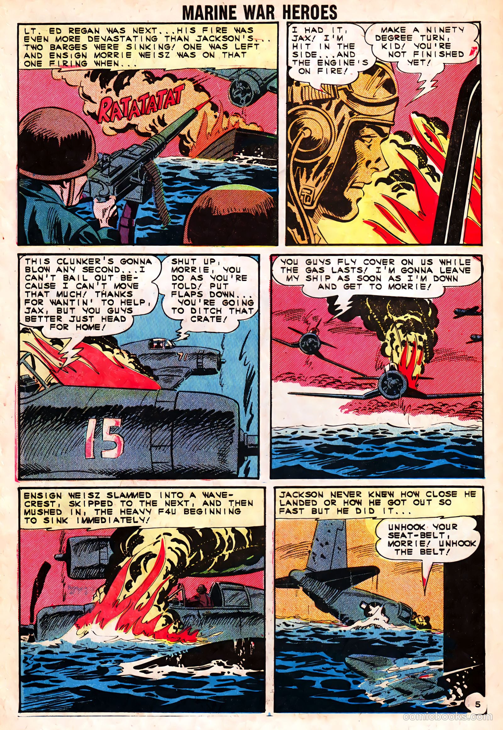 Marine War Heroes #4 — page 32 of 36