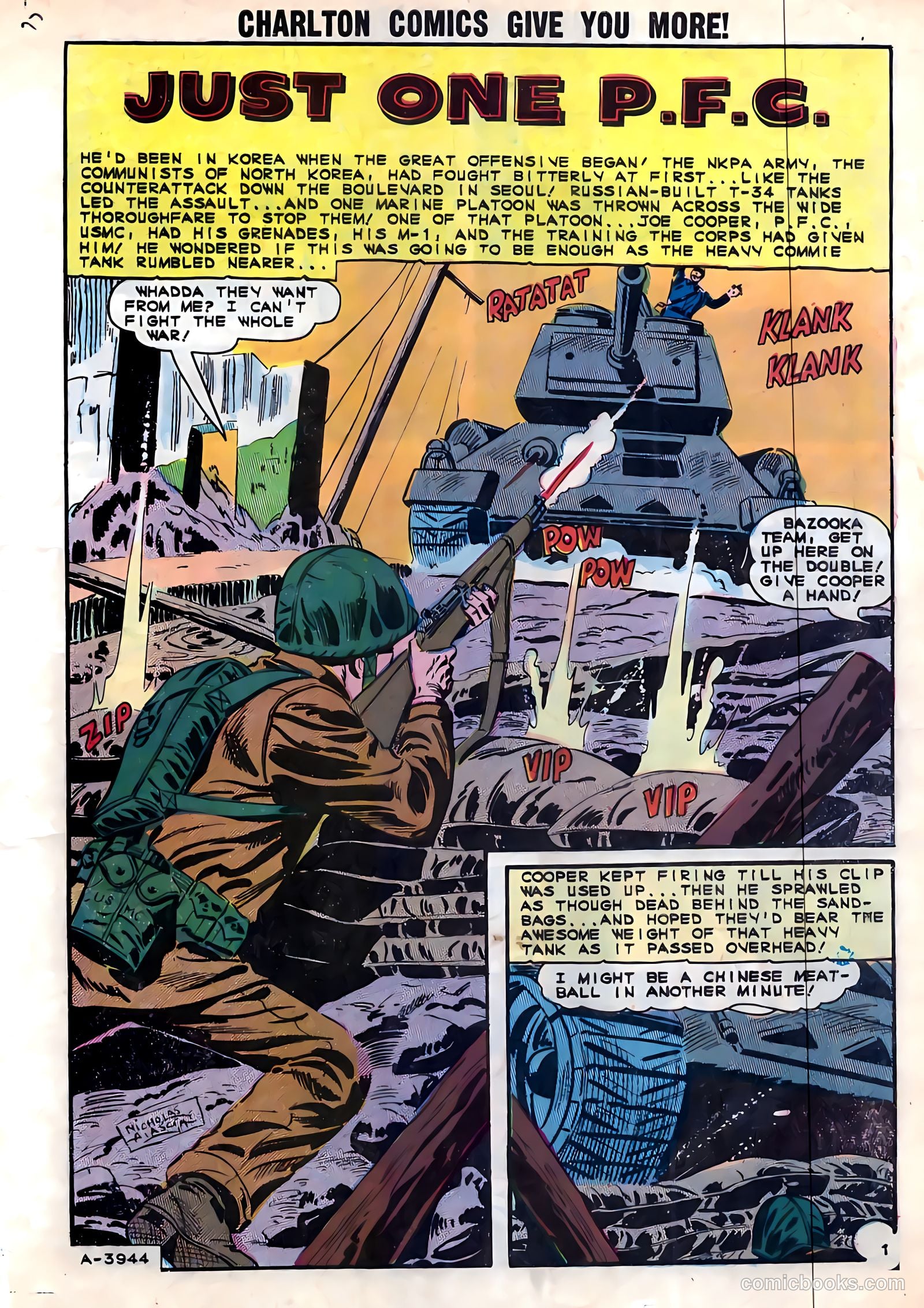 Marine War Heroes #5 — page 3 of 36