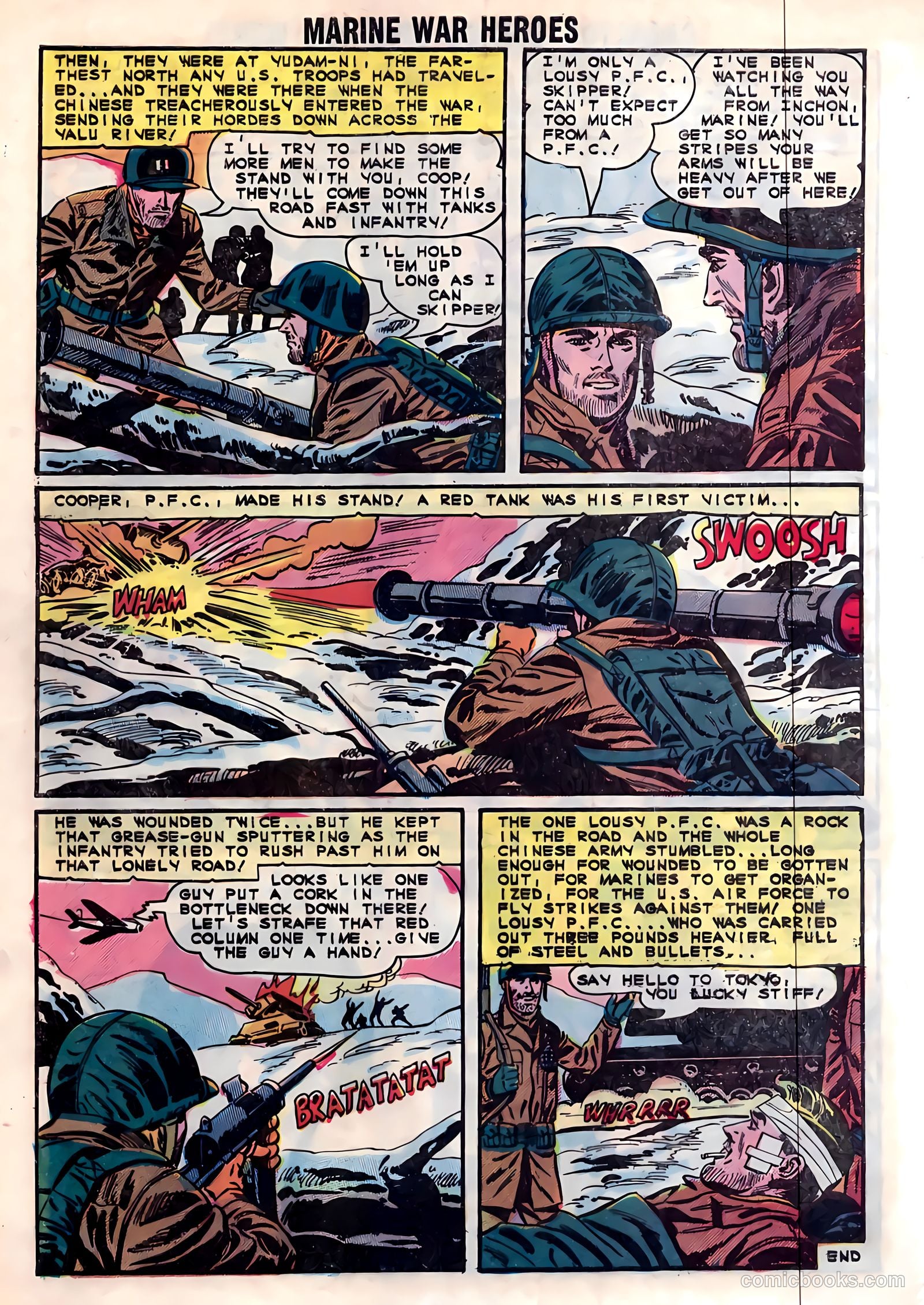 Marine War Heroes #5 — page 8 of 36