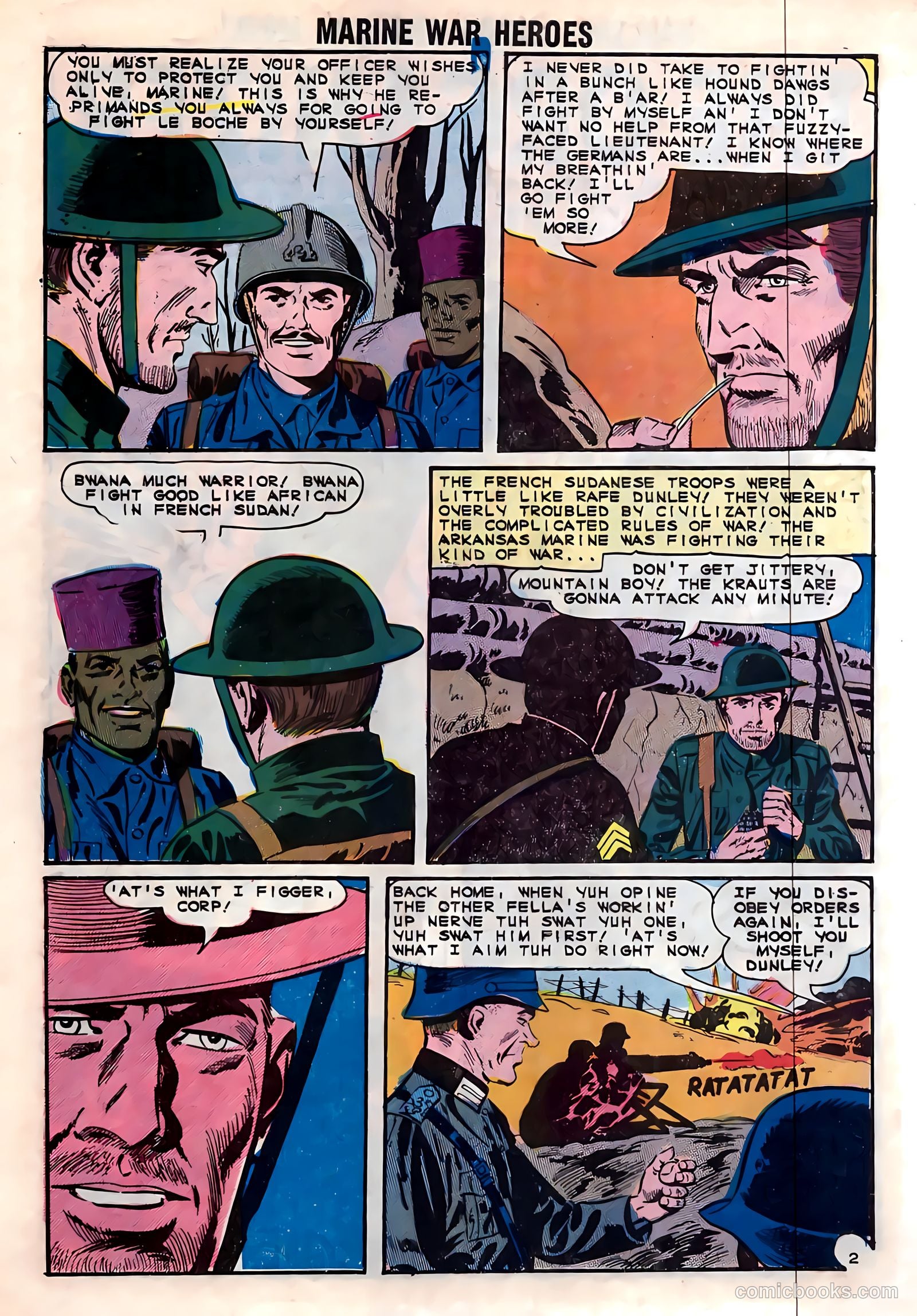 Marine War Heroes #5 — page 10 of 36