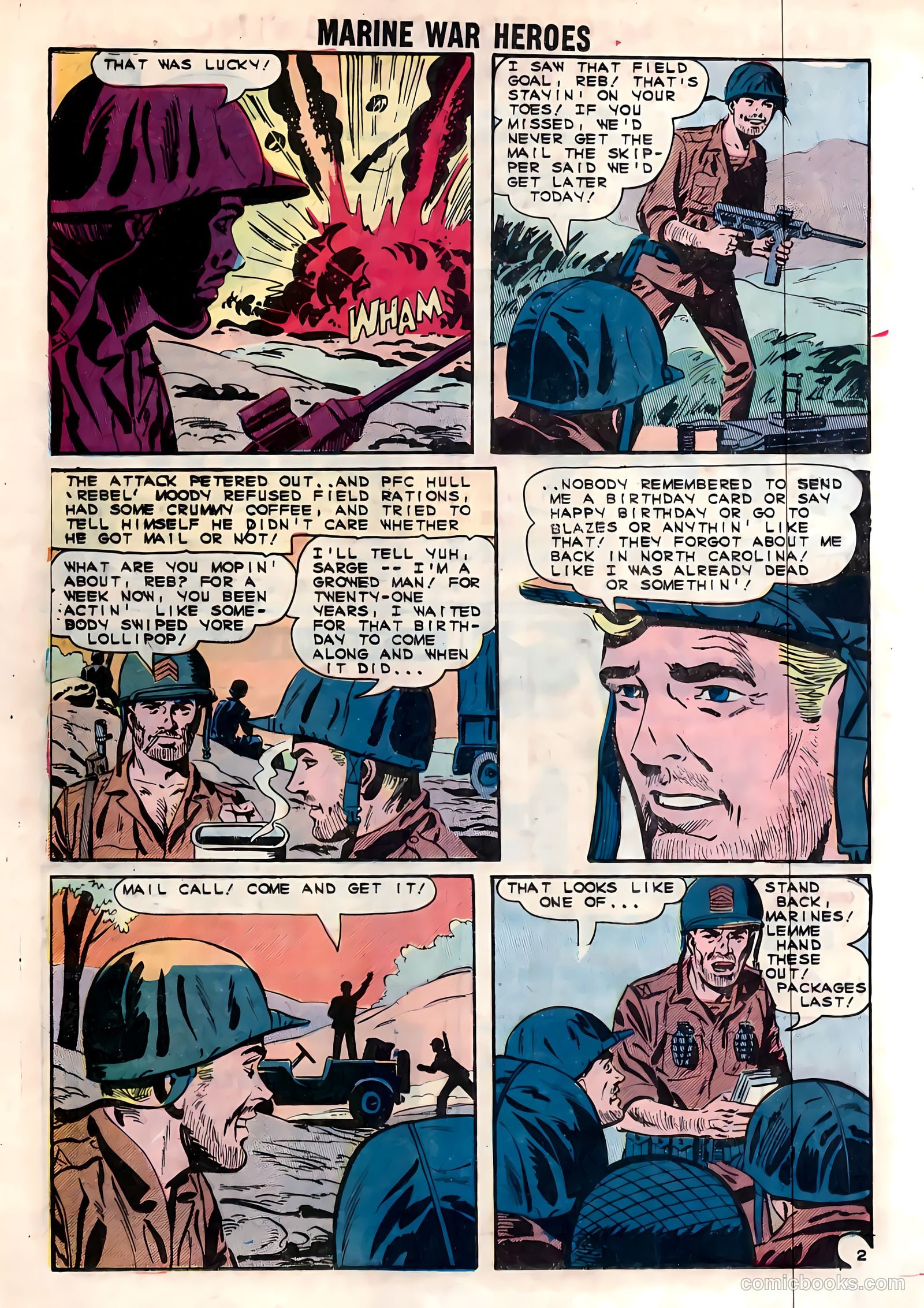 Marine War Heroes #5 — page 16 of 36