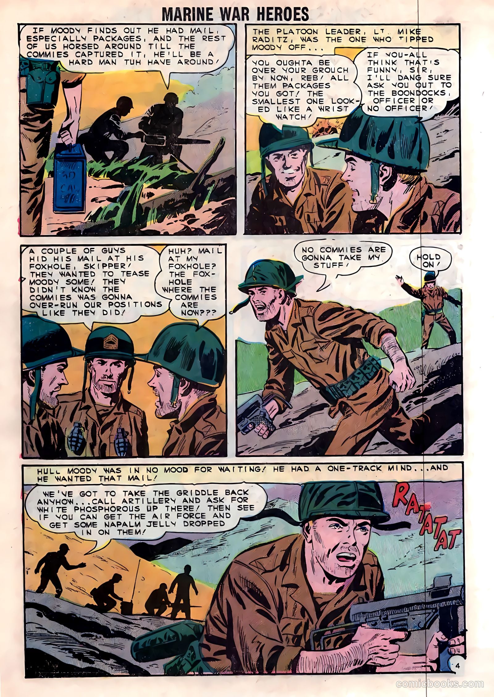 Marine War Heroes #5 — page 18 of 36