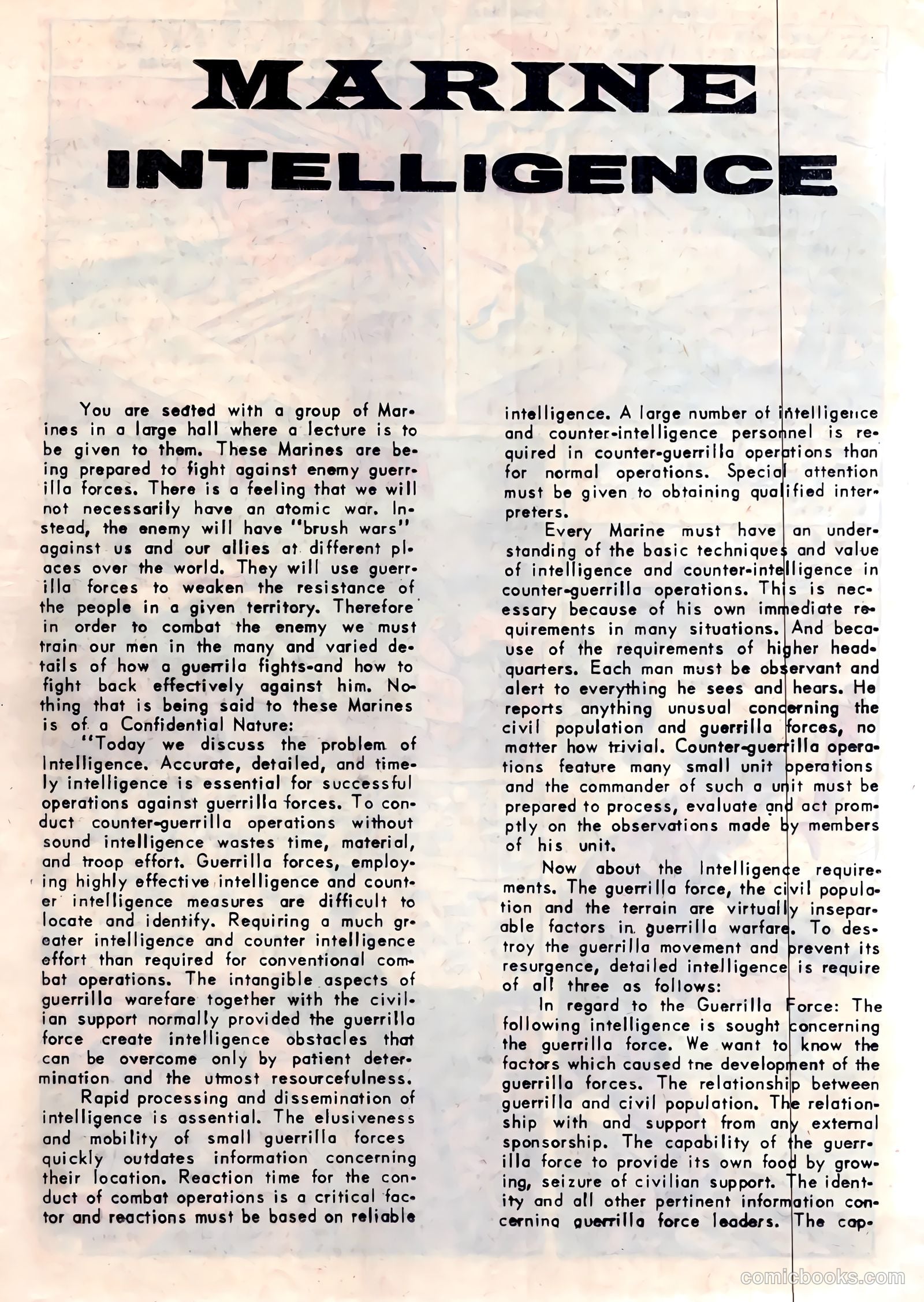 Marine War Heroes #5 — page 20 of 36