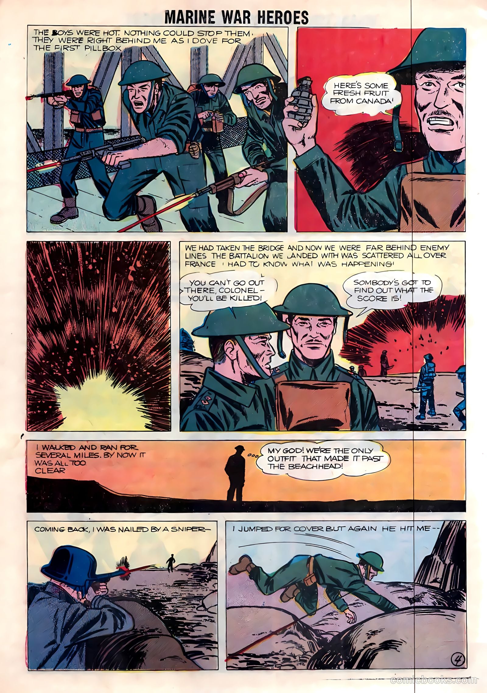 Marine War Heroes #5 — page 26 of 36
