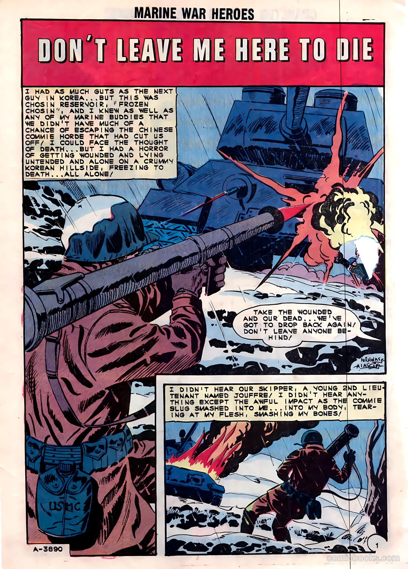 Marine War Heroes #5 — page 28 of 36