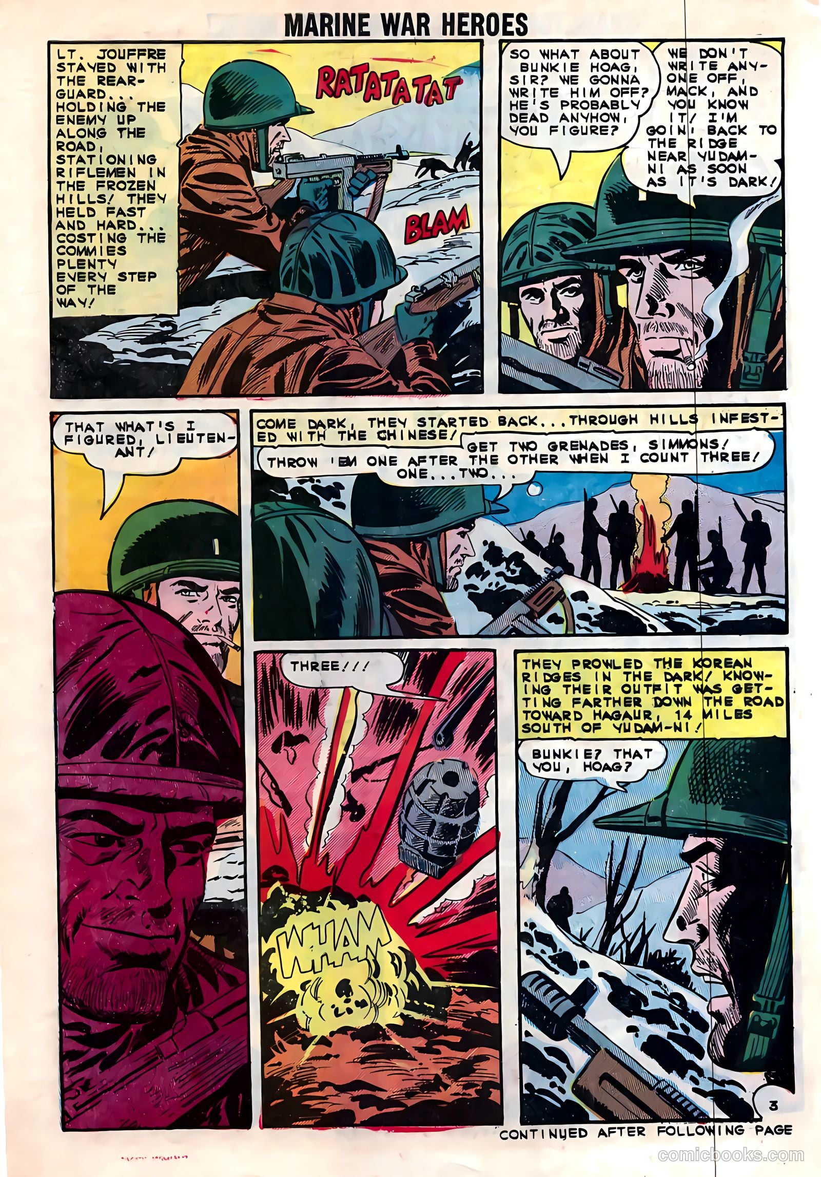 Marine War Heroes #5 — page 30 of 36