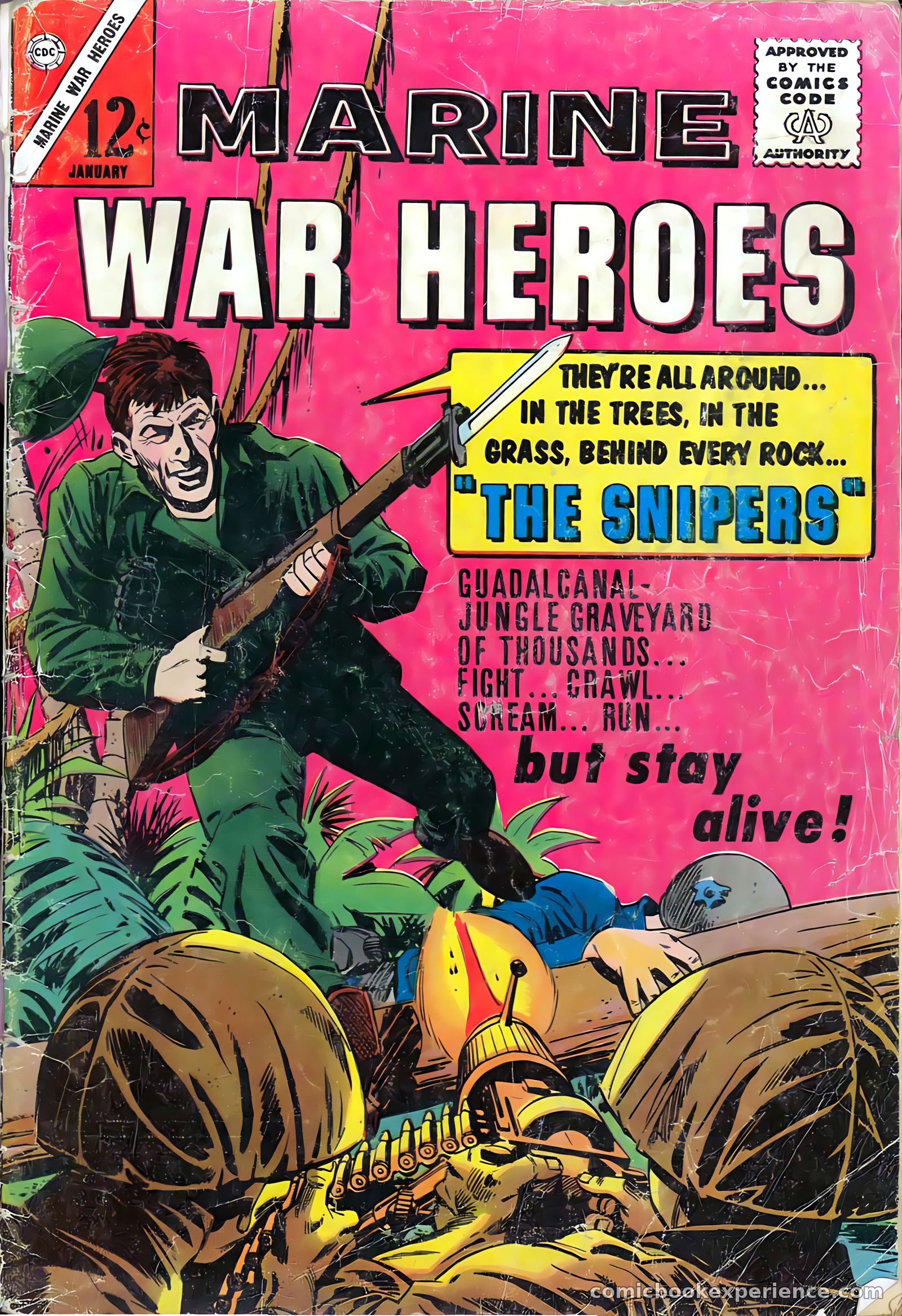 Marine War Heroes #6 — page 1 of 36
