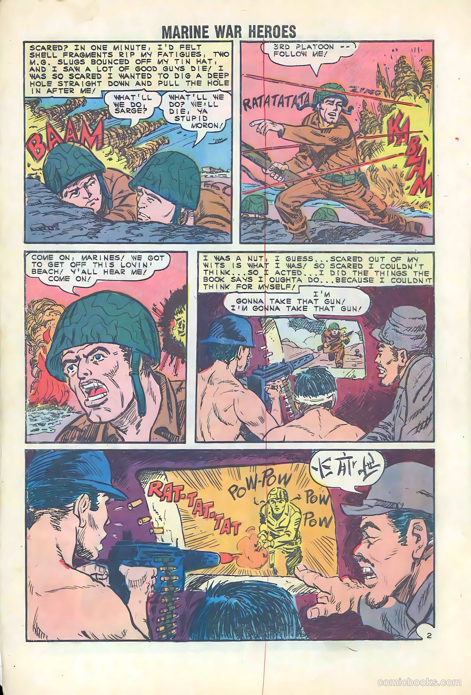 Marine War Heroes #6 — page 4 of 36