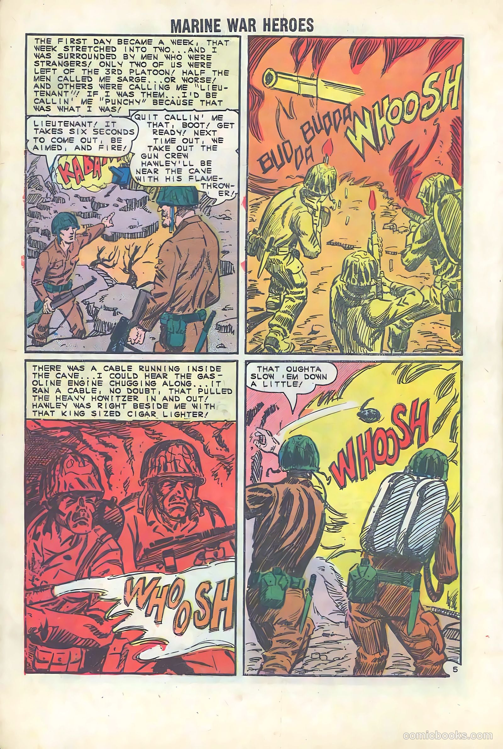 Marine War Heroes #6 — page 8 of 36