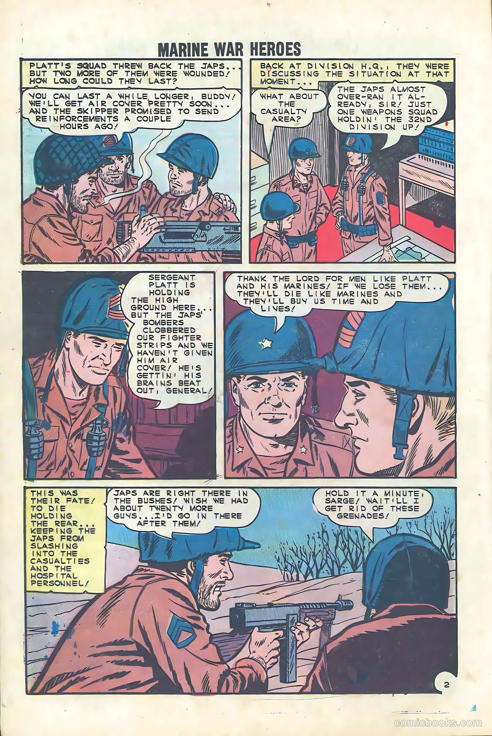 Marine War Heroes #6 — page 12 of 36
