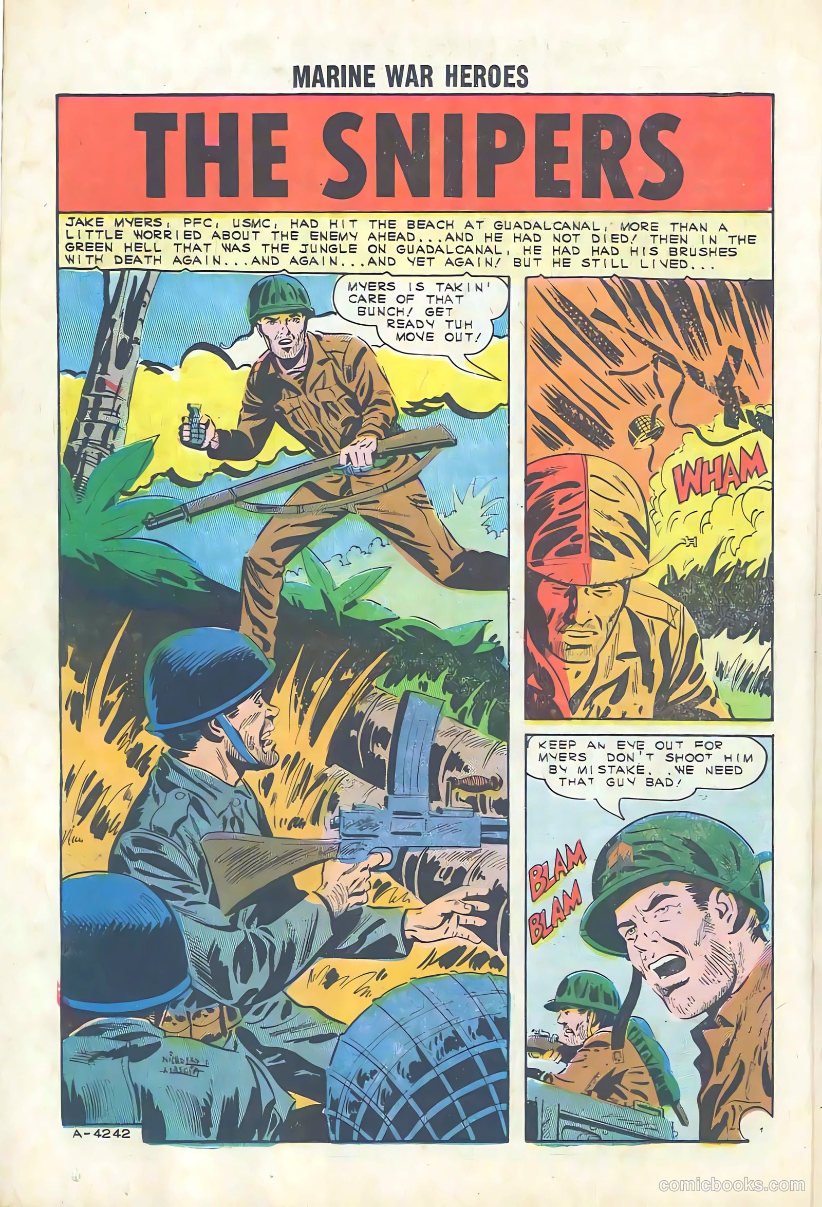 Marine War Heroes #6 — page 26 of 36