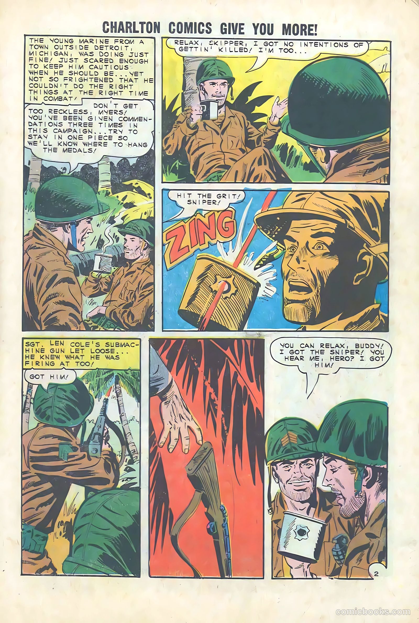 Marine War Heroes #6 — page 27 of 36