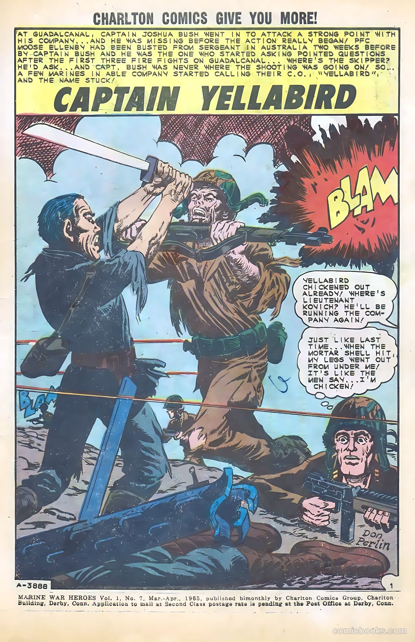 Marine War Heroes #7 — page 4 of 37