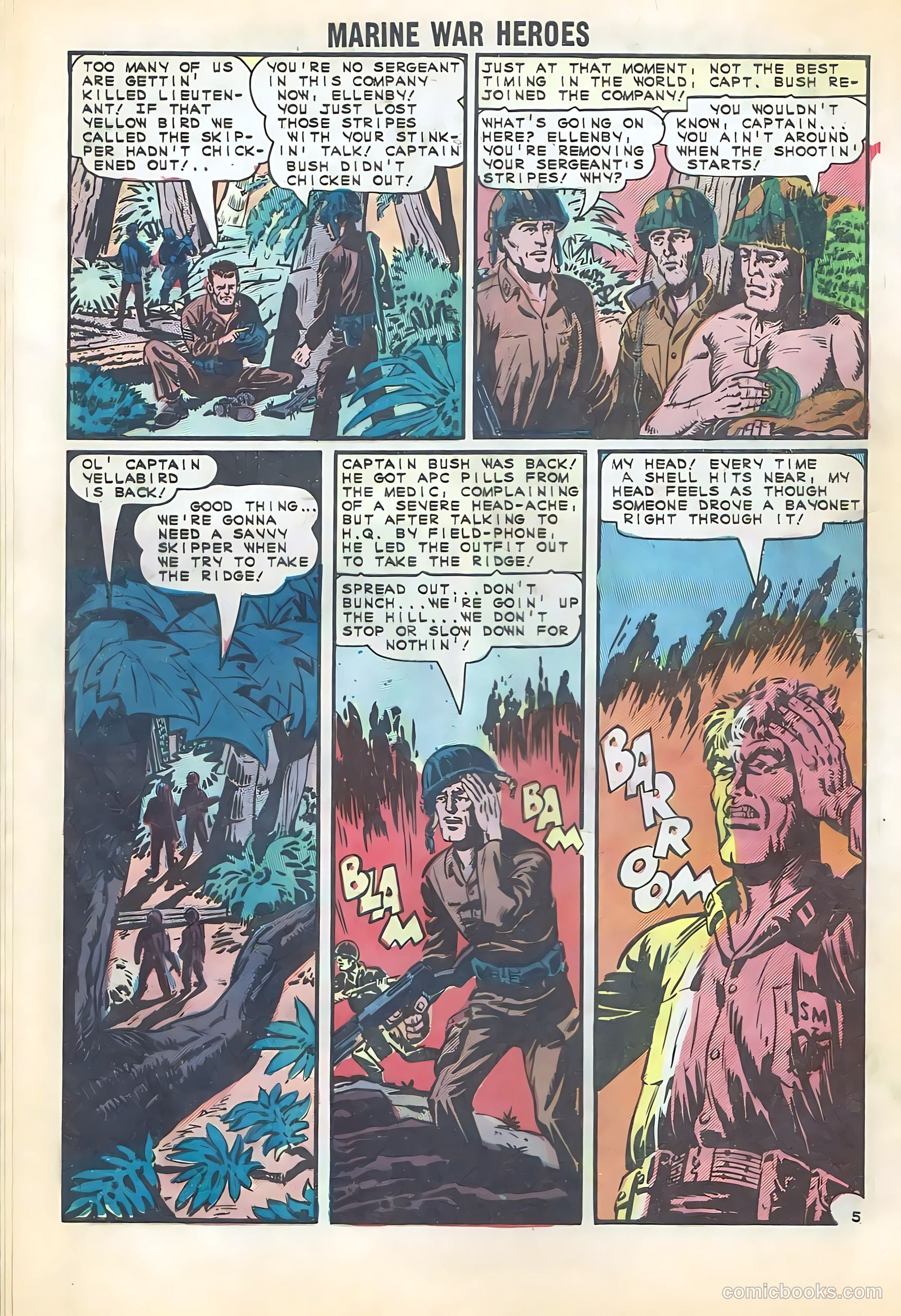 Marine War Heroes #7 — page 9 of 37