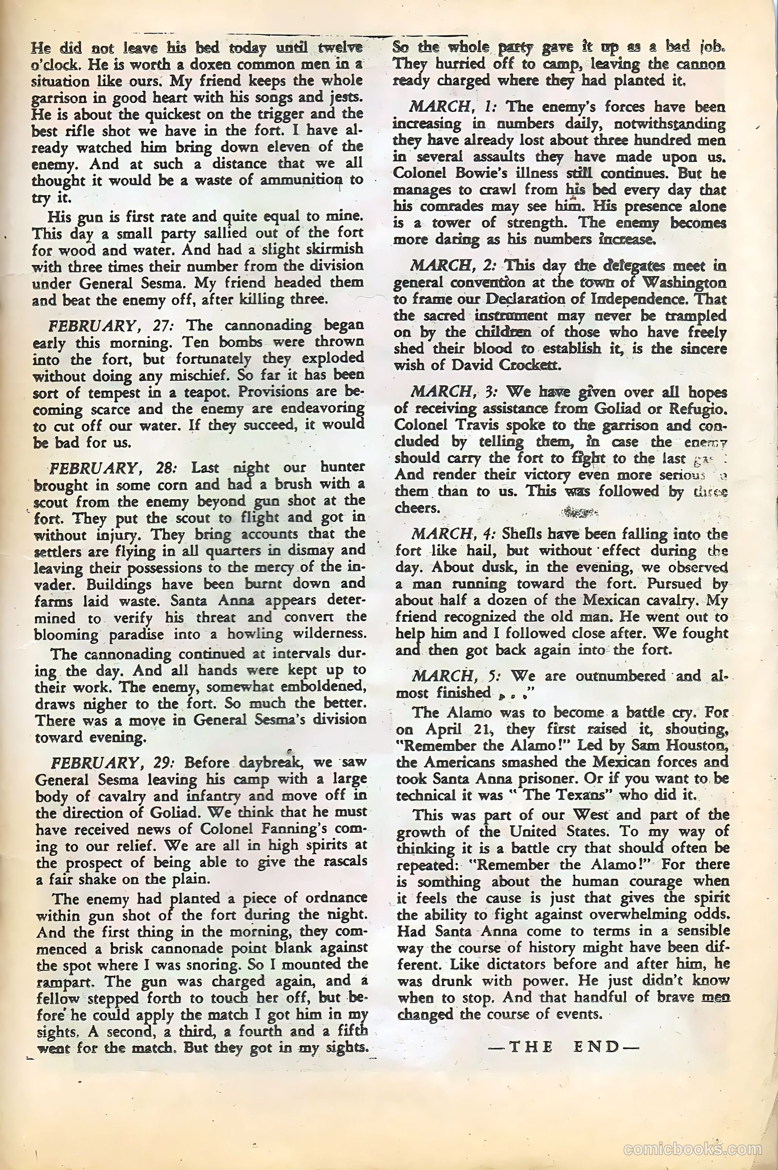 Marine War Heroes #7 — page 20 of 37