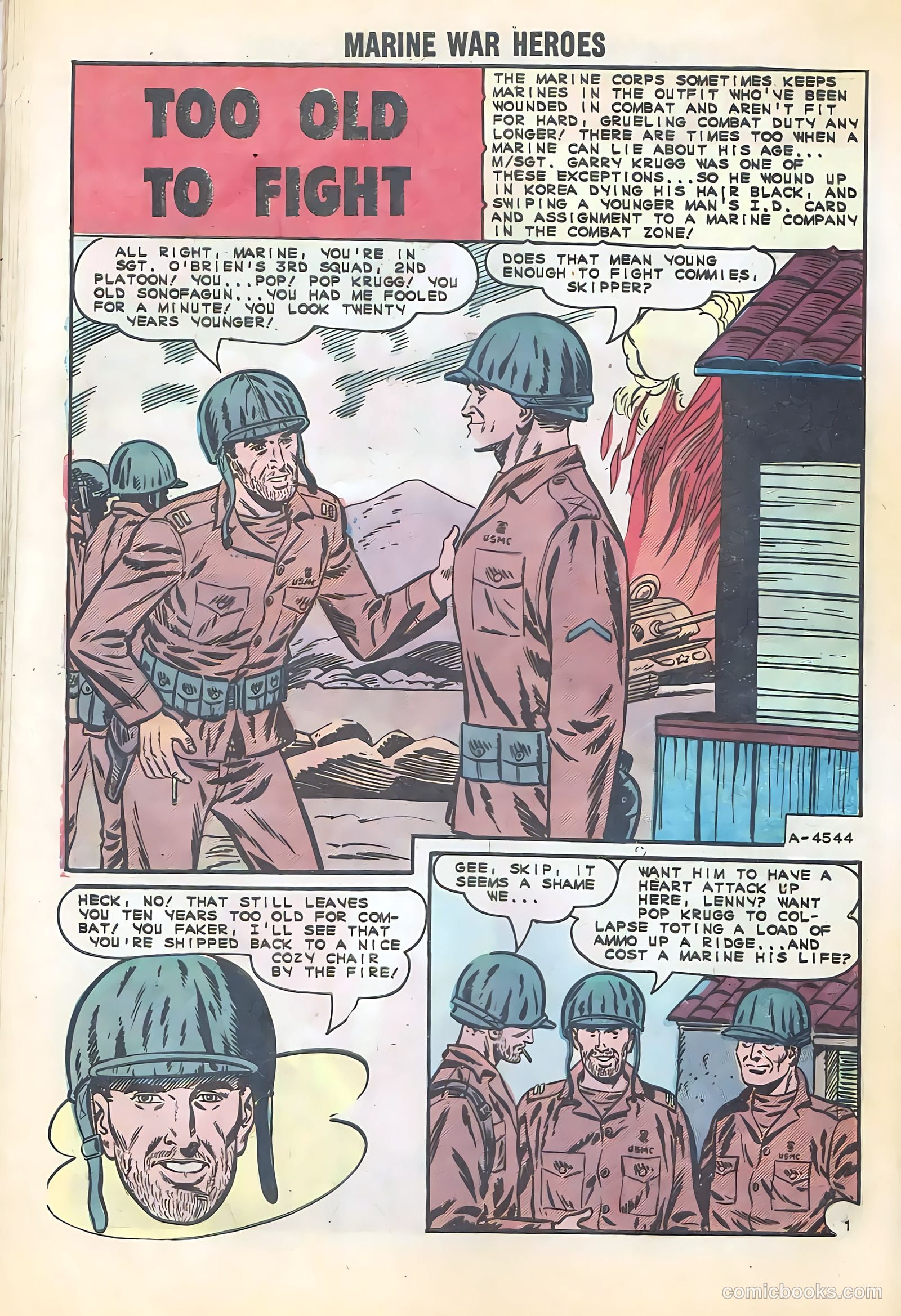 Marine War Heroes #7 — page 29 of 37