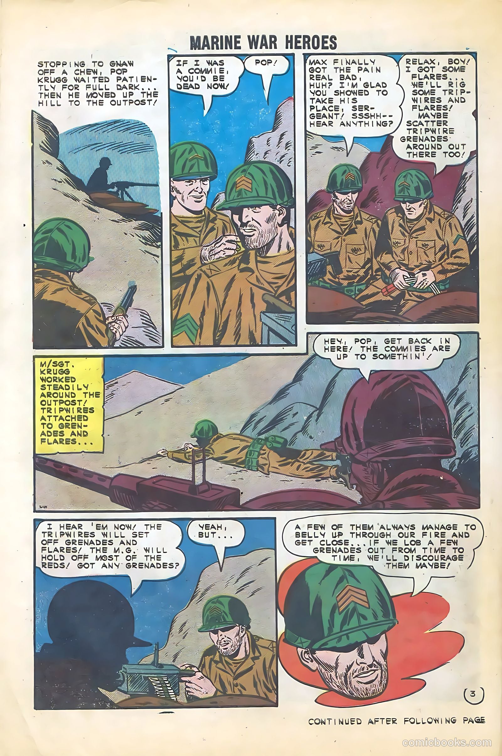 Marine War Heroes #7 — page 31 of 37