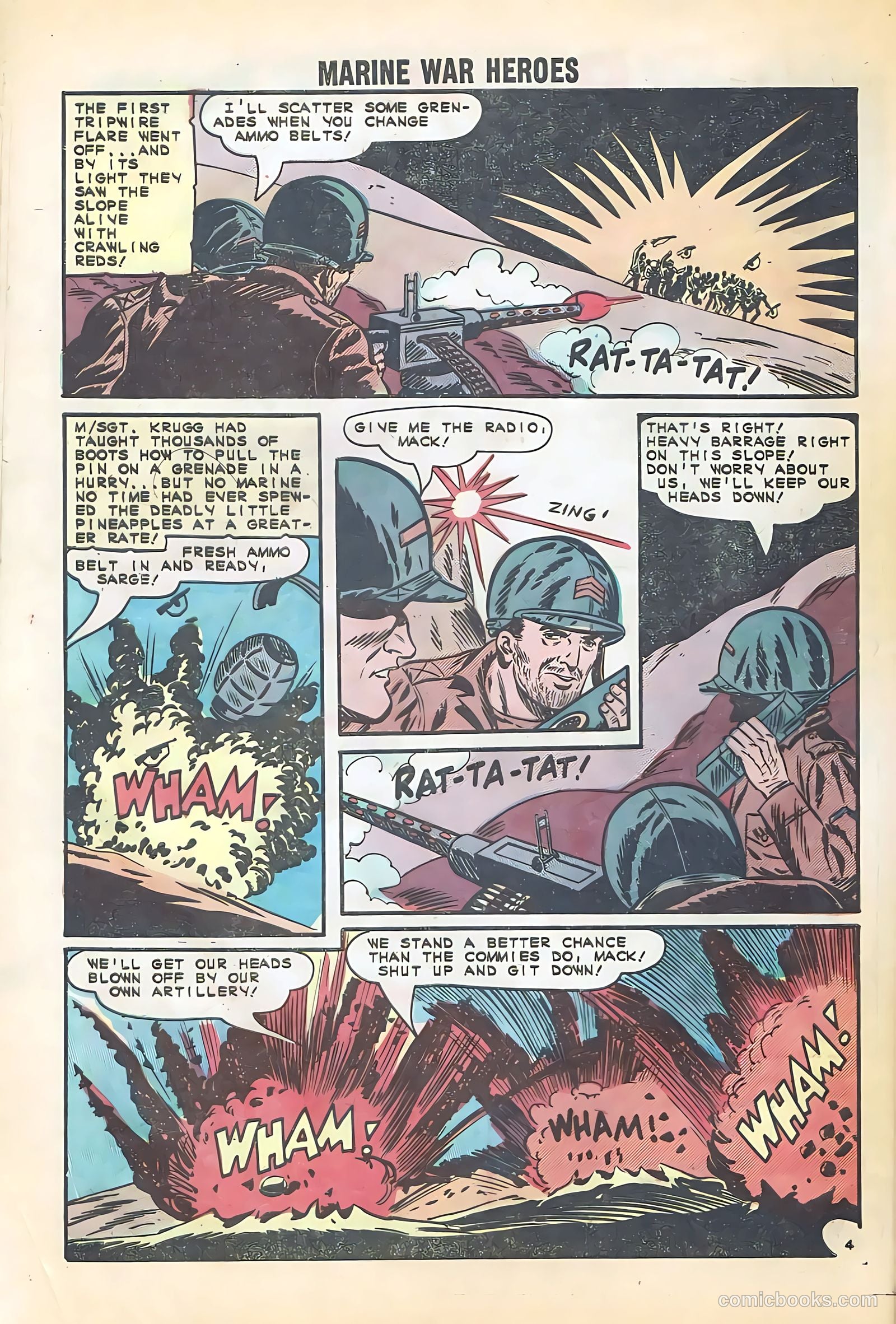 Marine War Heroes #7 — page 33 of 37