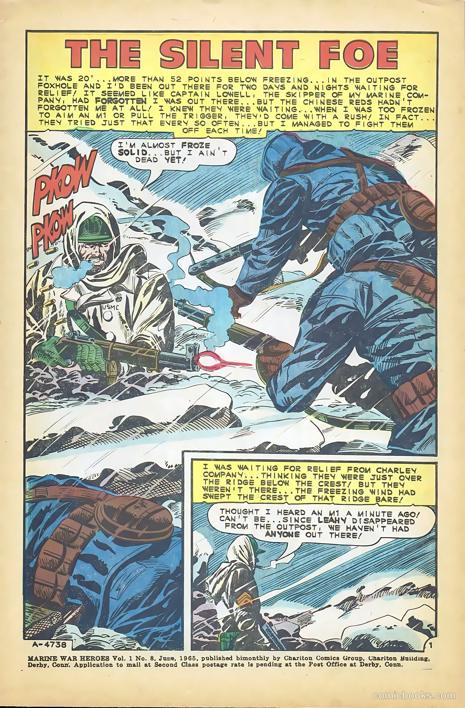 Marine War Heroes #8 — page 3 of 36