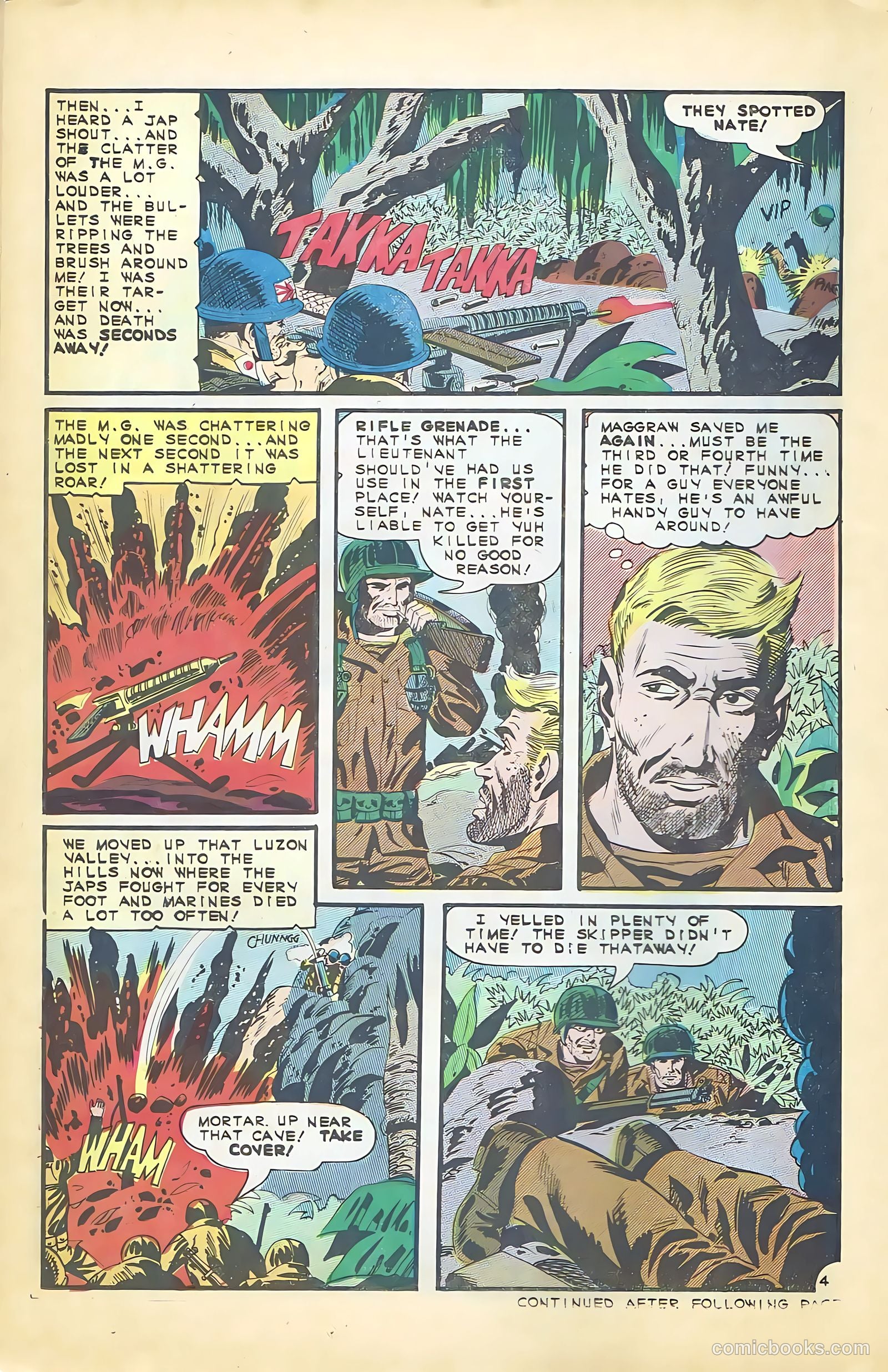 Marine War Heroes #8 — page 14 of 36