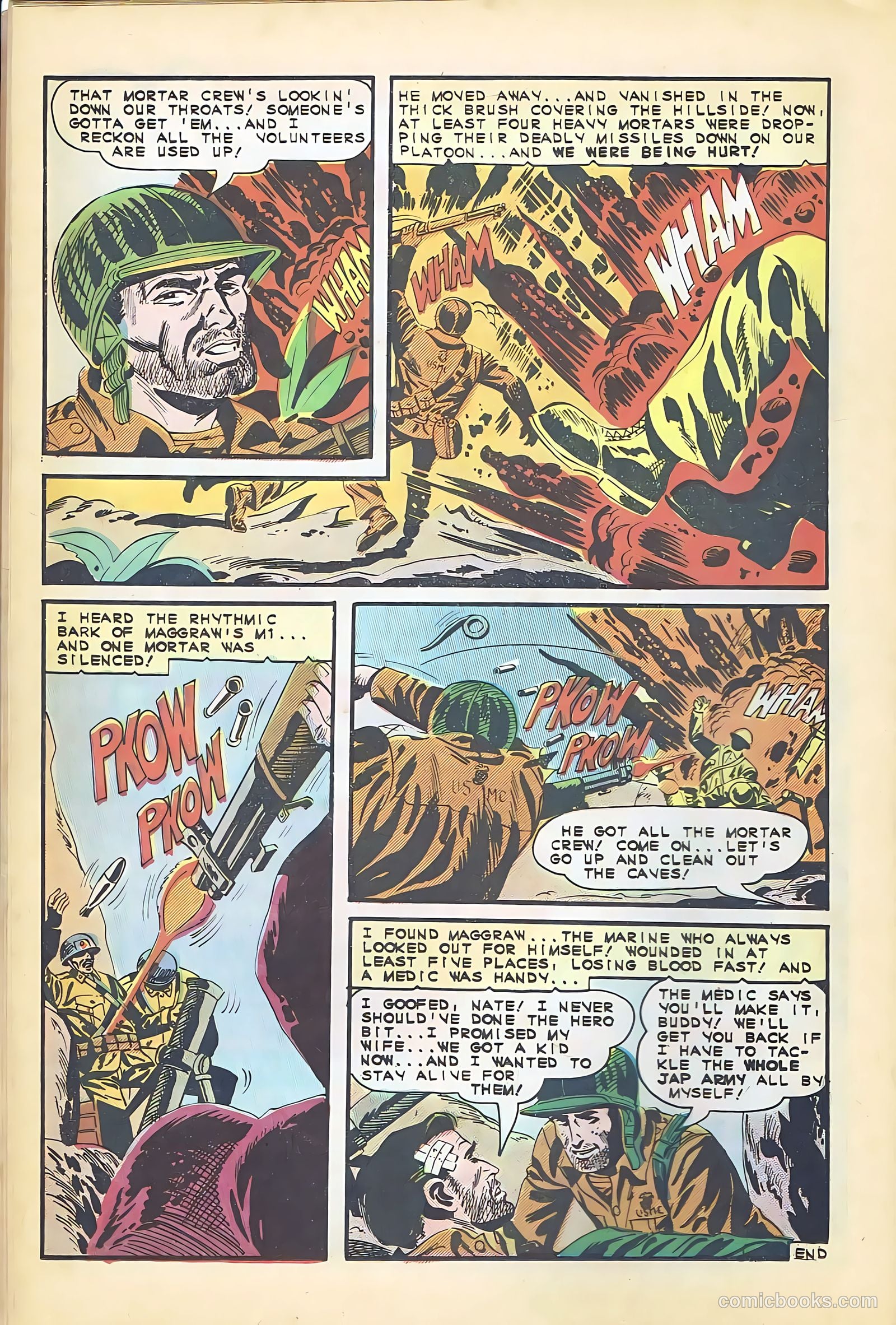 Marine War Heroes #8 — page 16 of 36