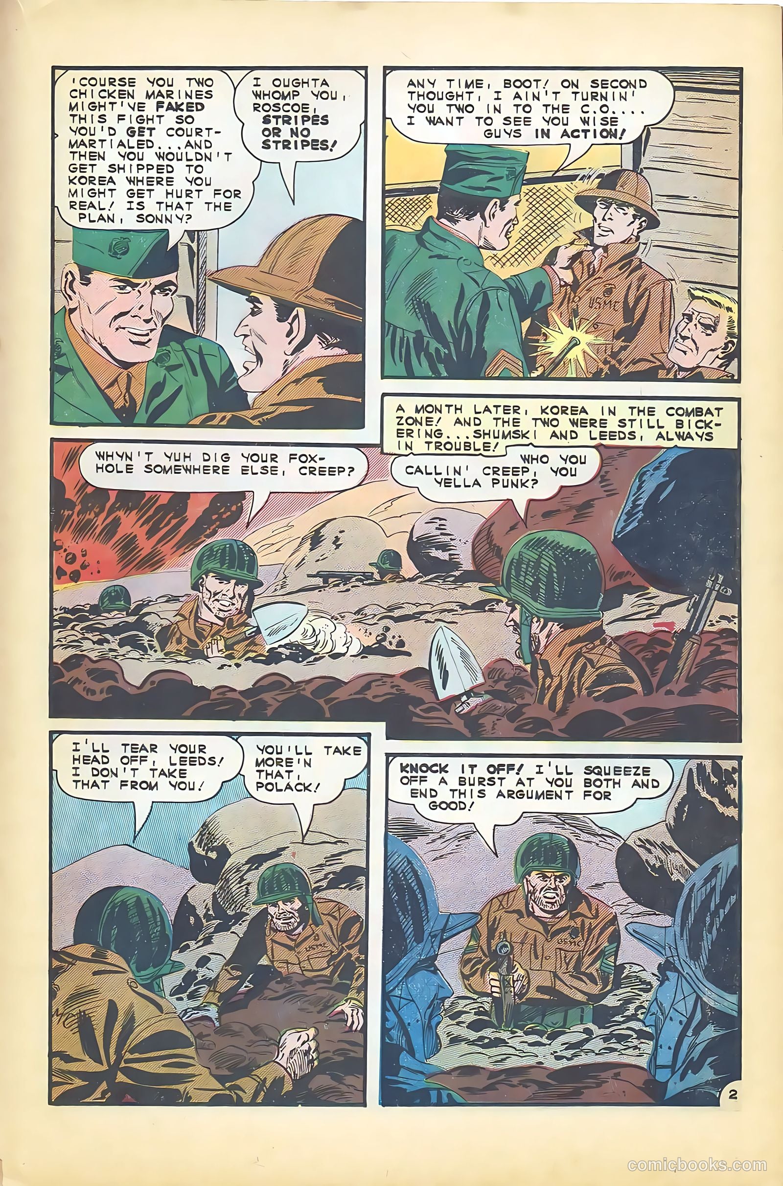 Marine War Heroes #8 — page 19 of 36