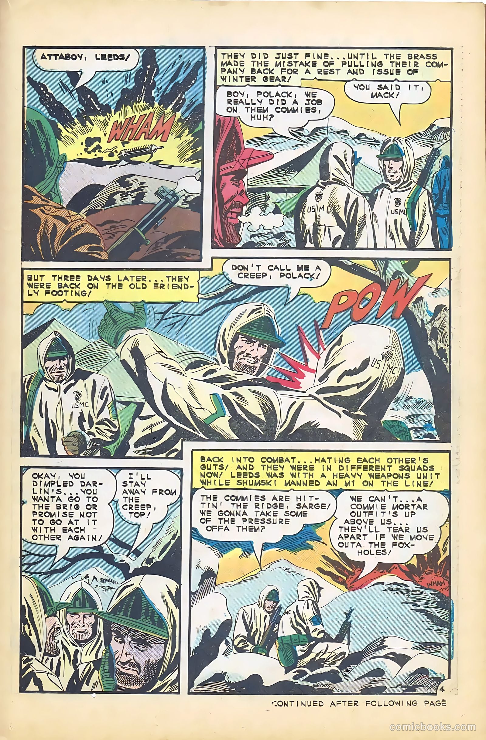 Marine War Heroes #8 — page 21 of 36