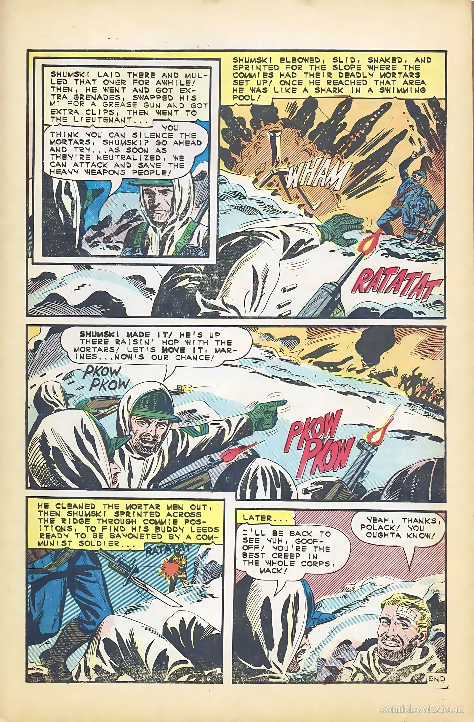 Marine War Heroes #8 — page 23 of 36