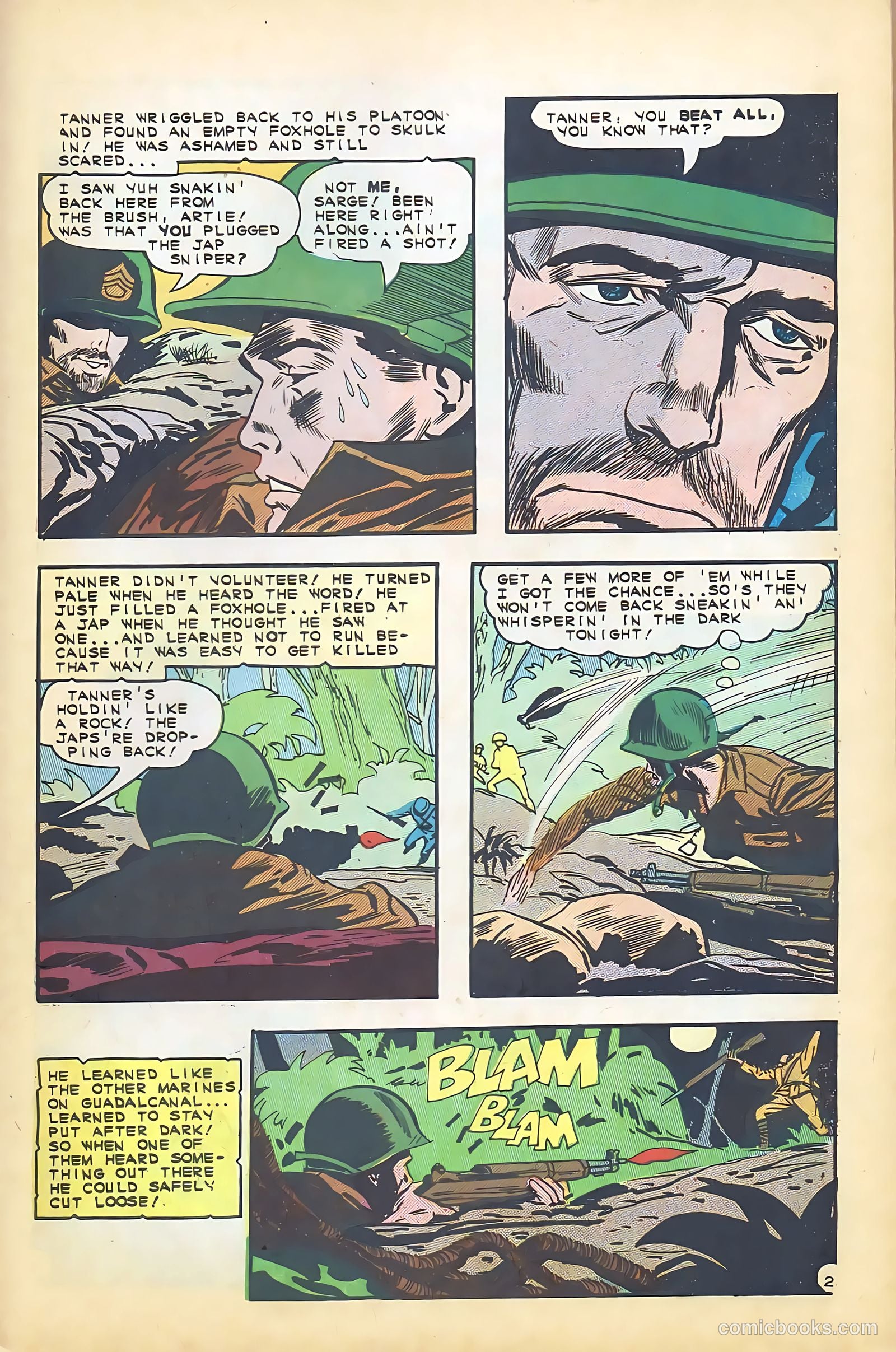 Marine War Heroes #8 — page 27 of 36