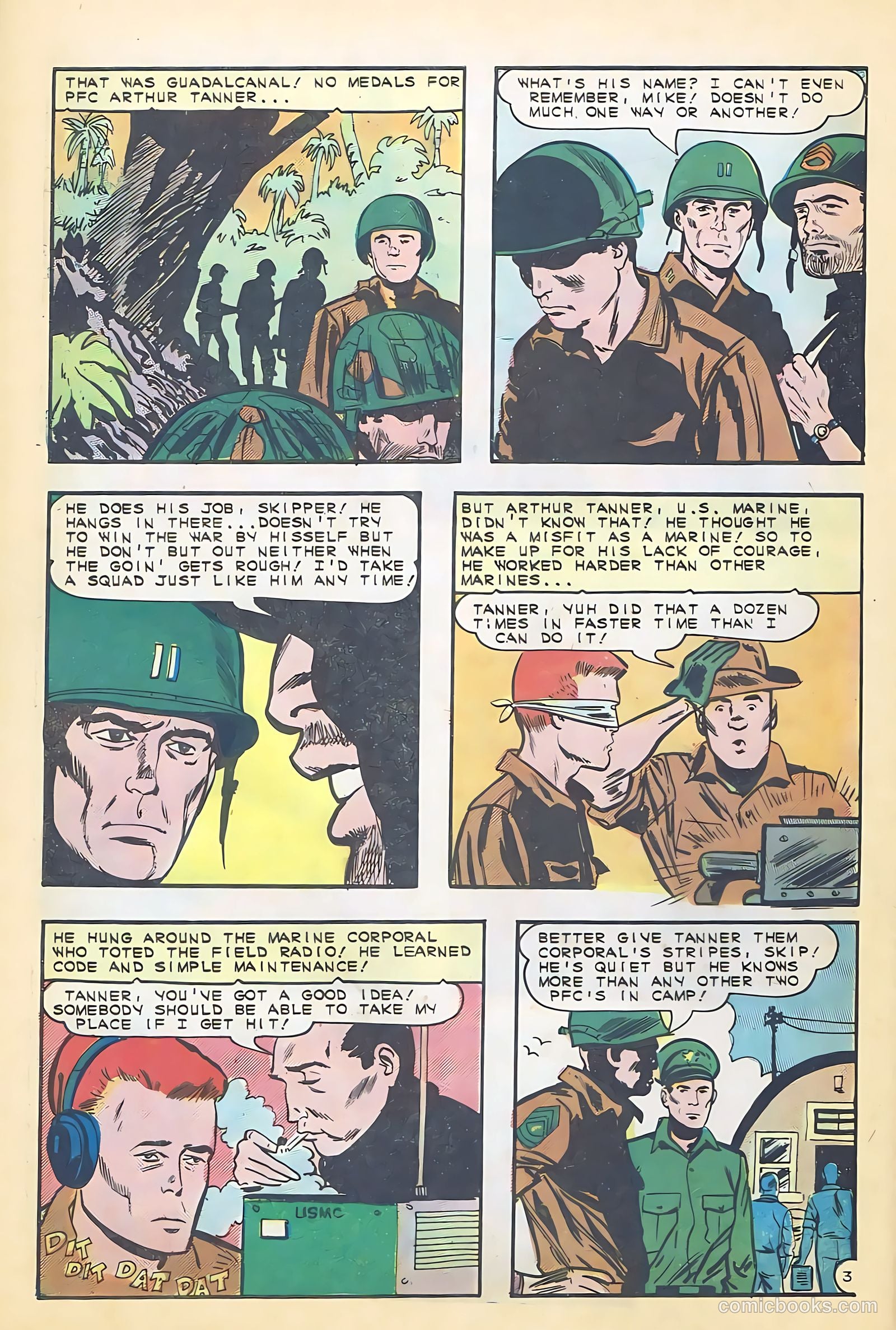 Marine War Heroes #8 — page 28 of 36