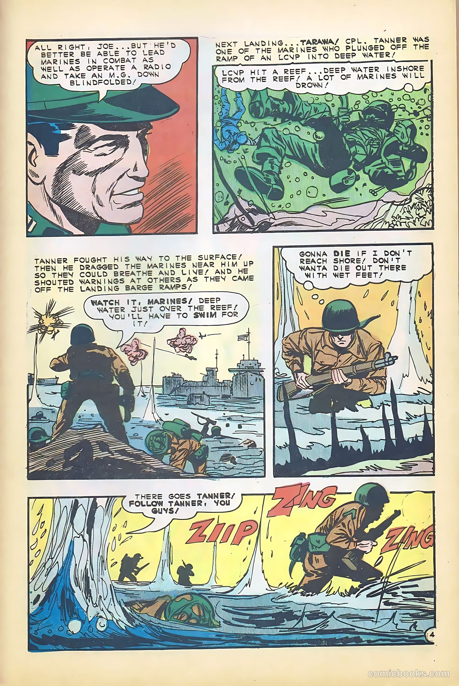 Marine War Heroes #8 — page 29 of 36