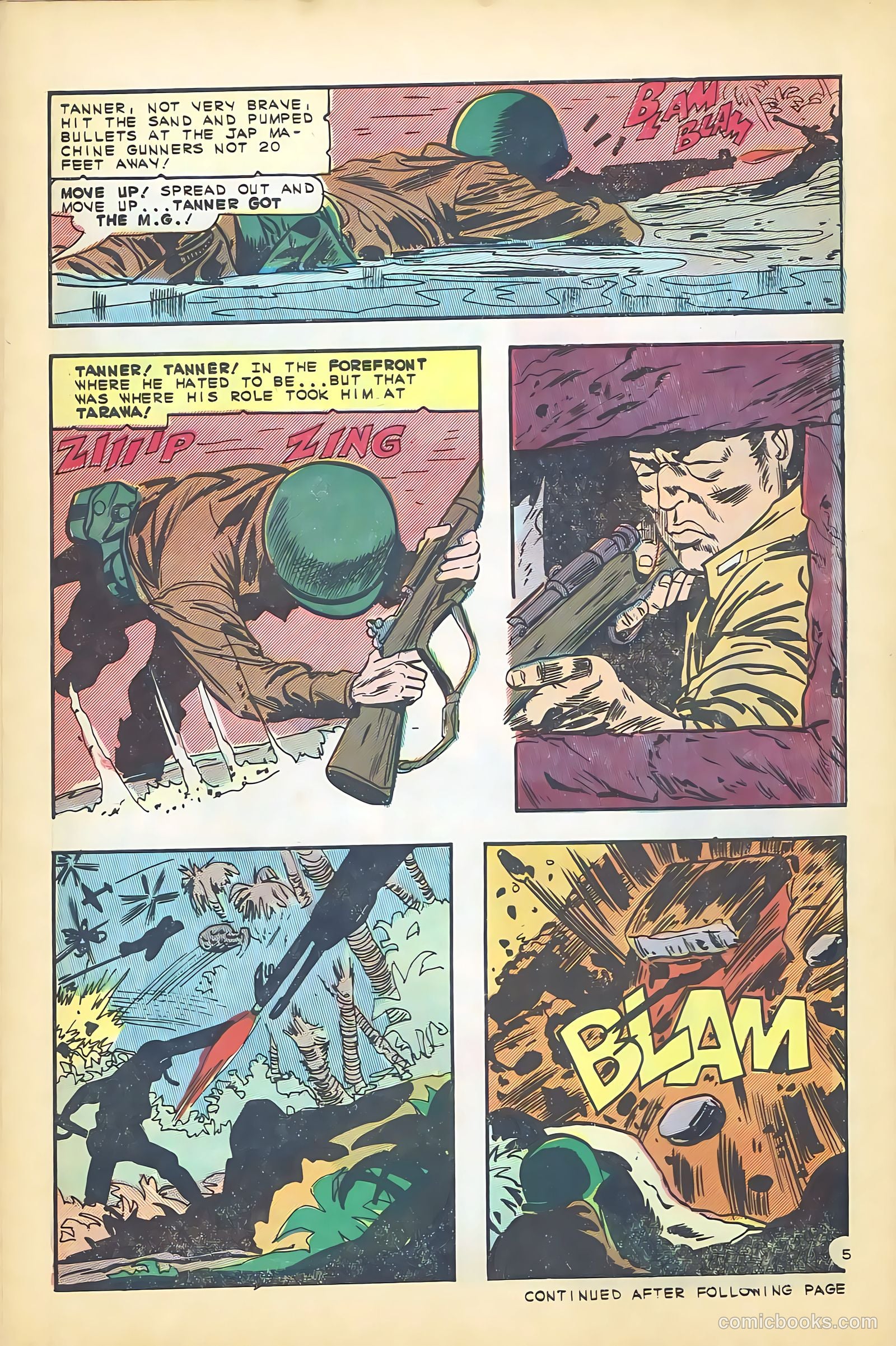 Marine War Heroes #8 — page 30 of 36