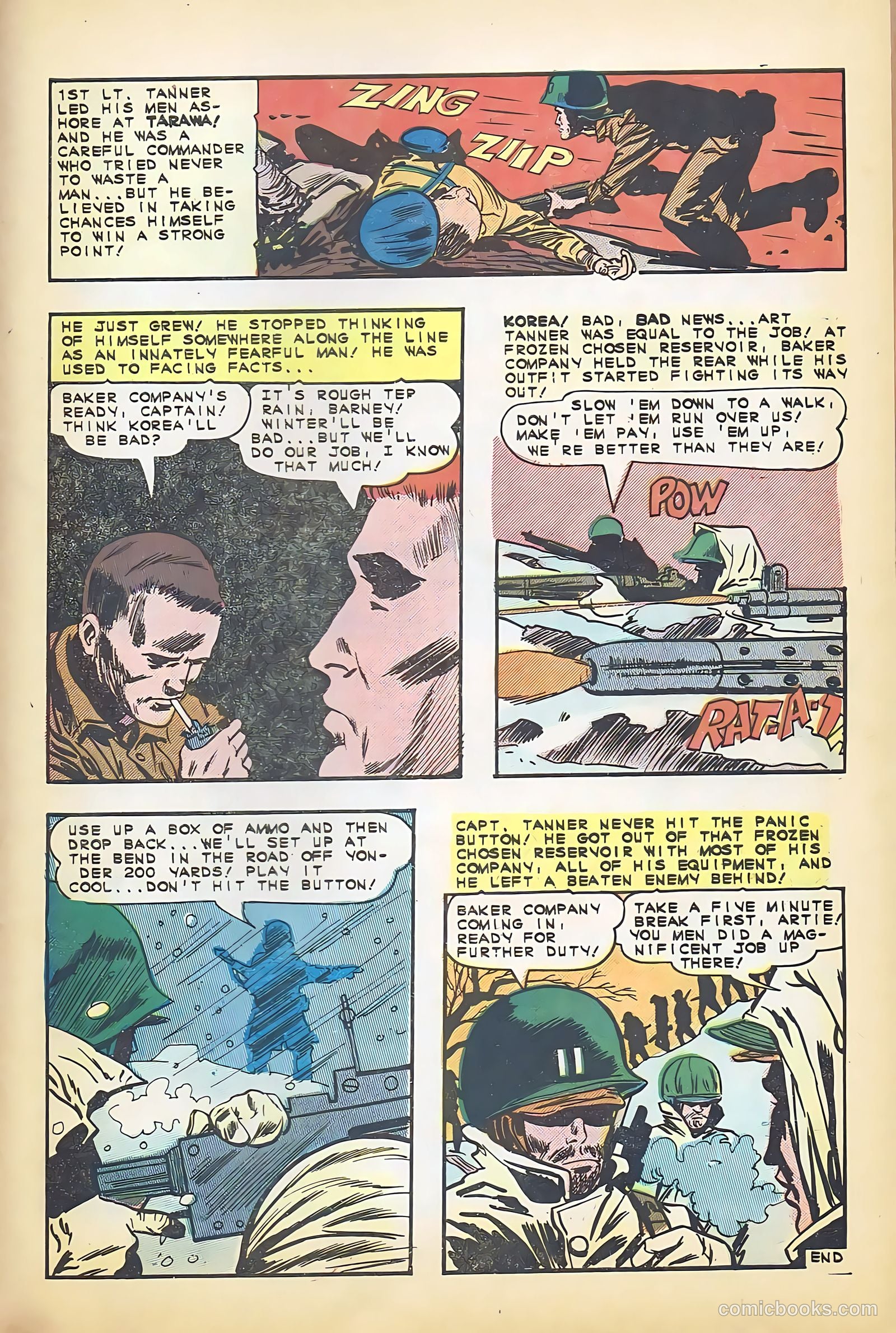 Marine War Heroes #8 — page 33 of 36