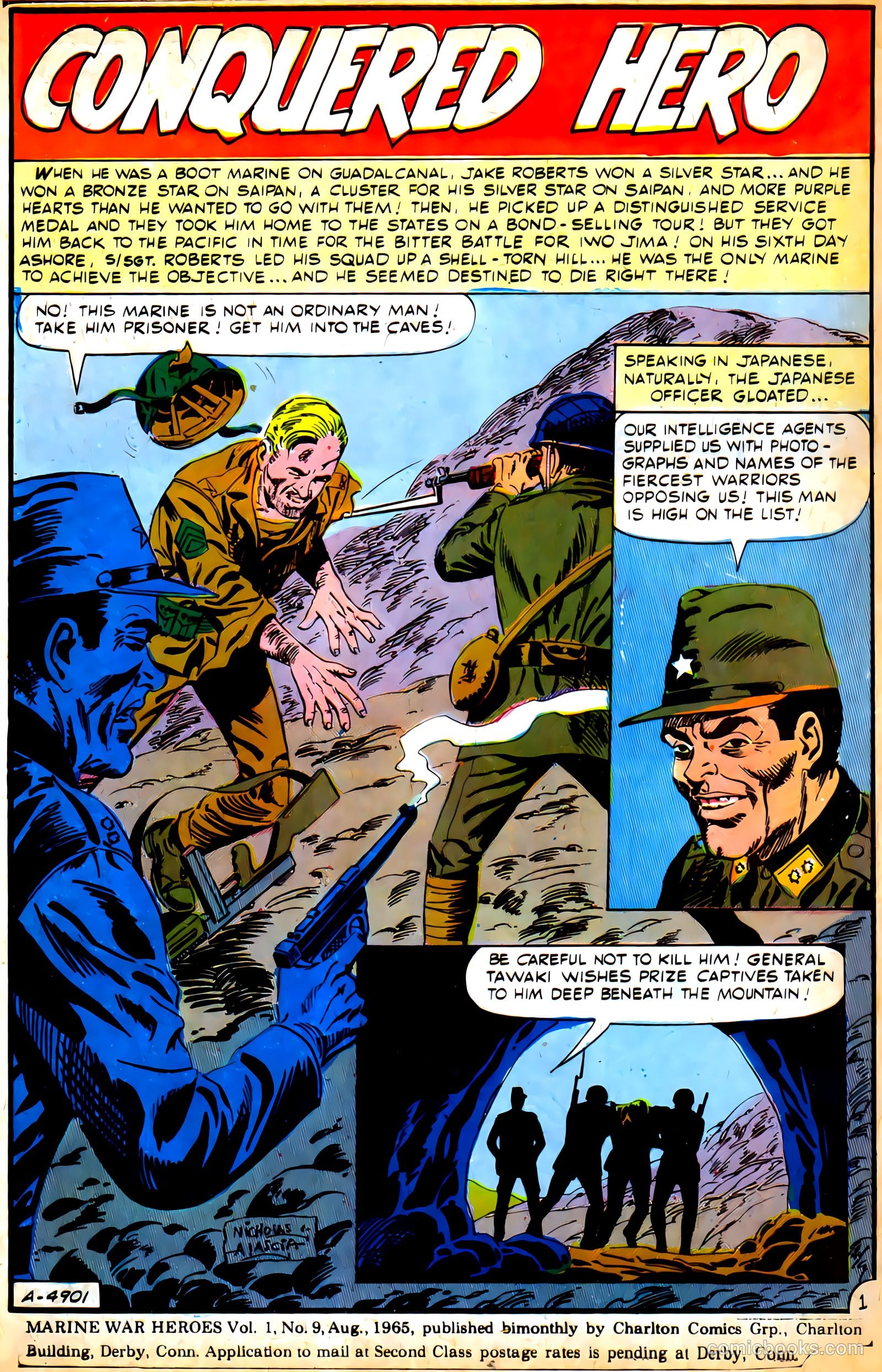 Marine War Heroes #9 — page 3 of 37