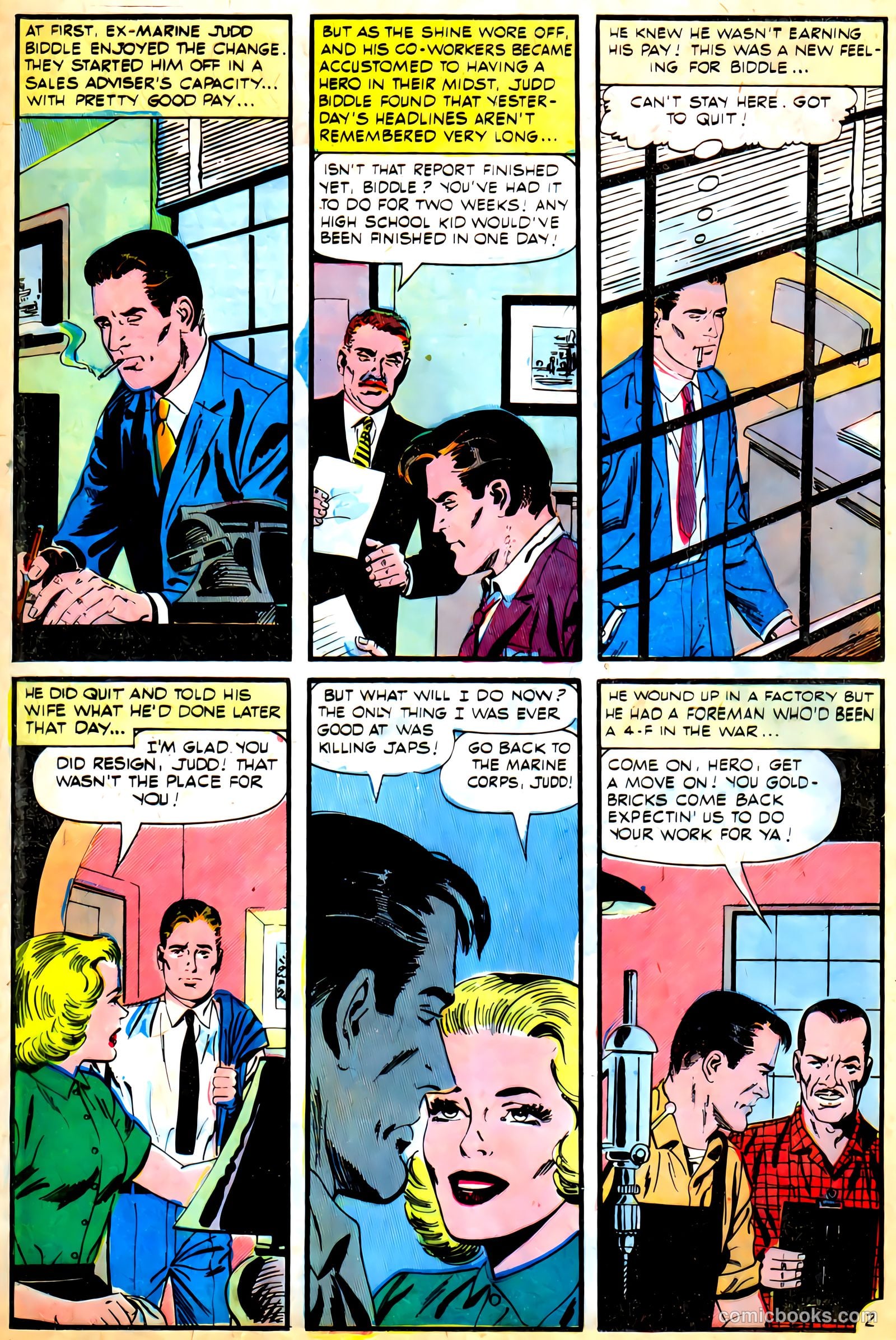 Marine War Heroes #9 — page 16 of 37