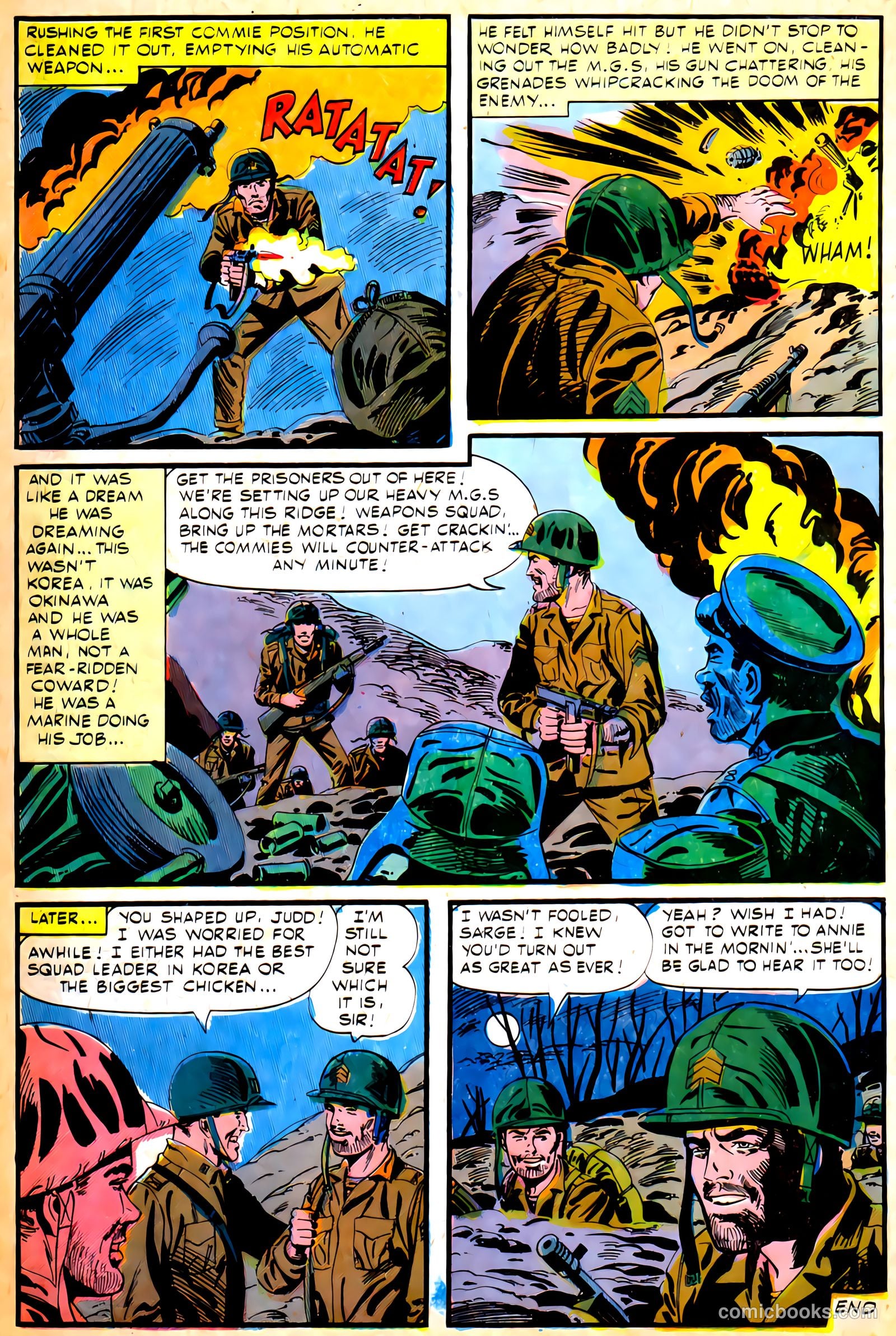 Marine War Heroes #9 — page 22 of 37