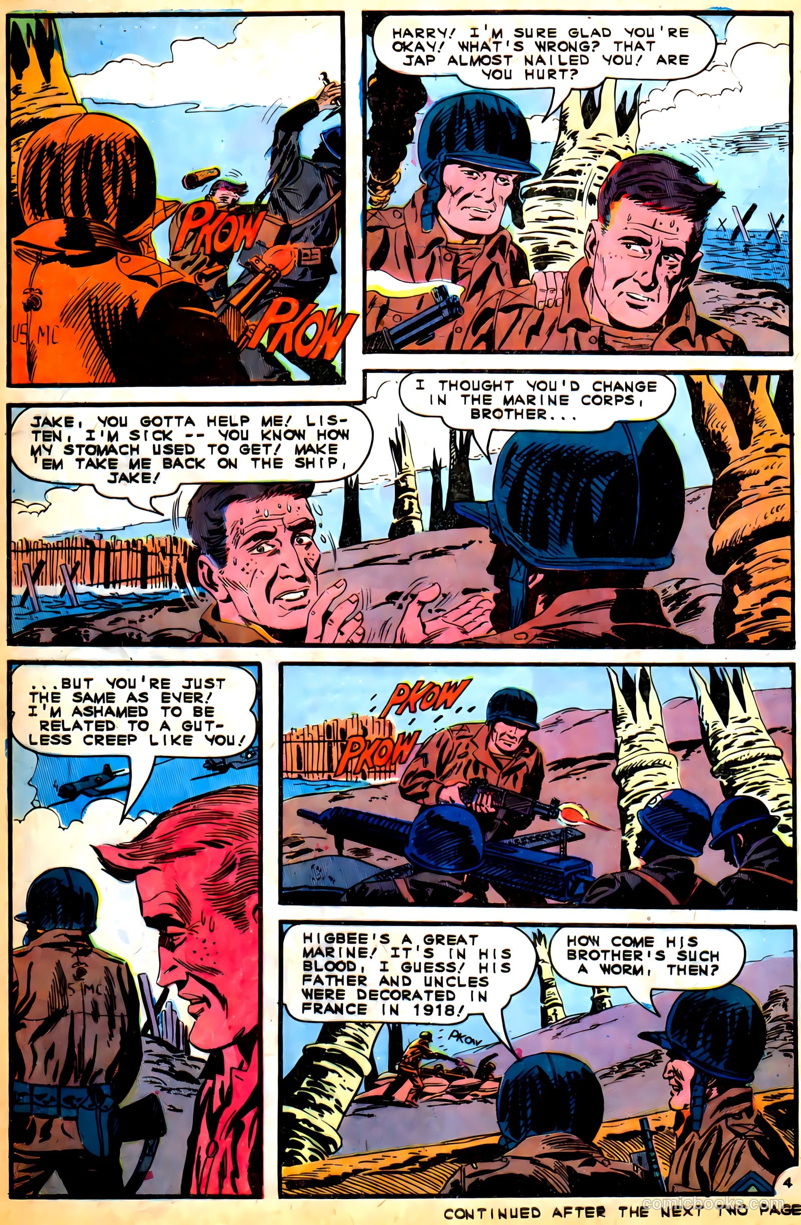 Marine War Heroes #9 — page 28 of 37