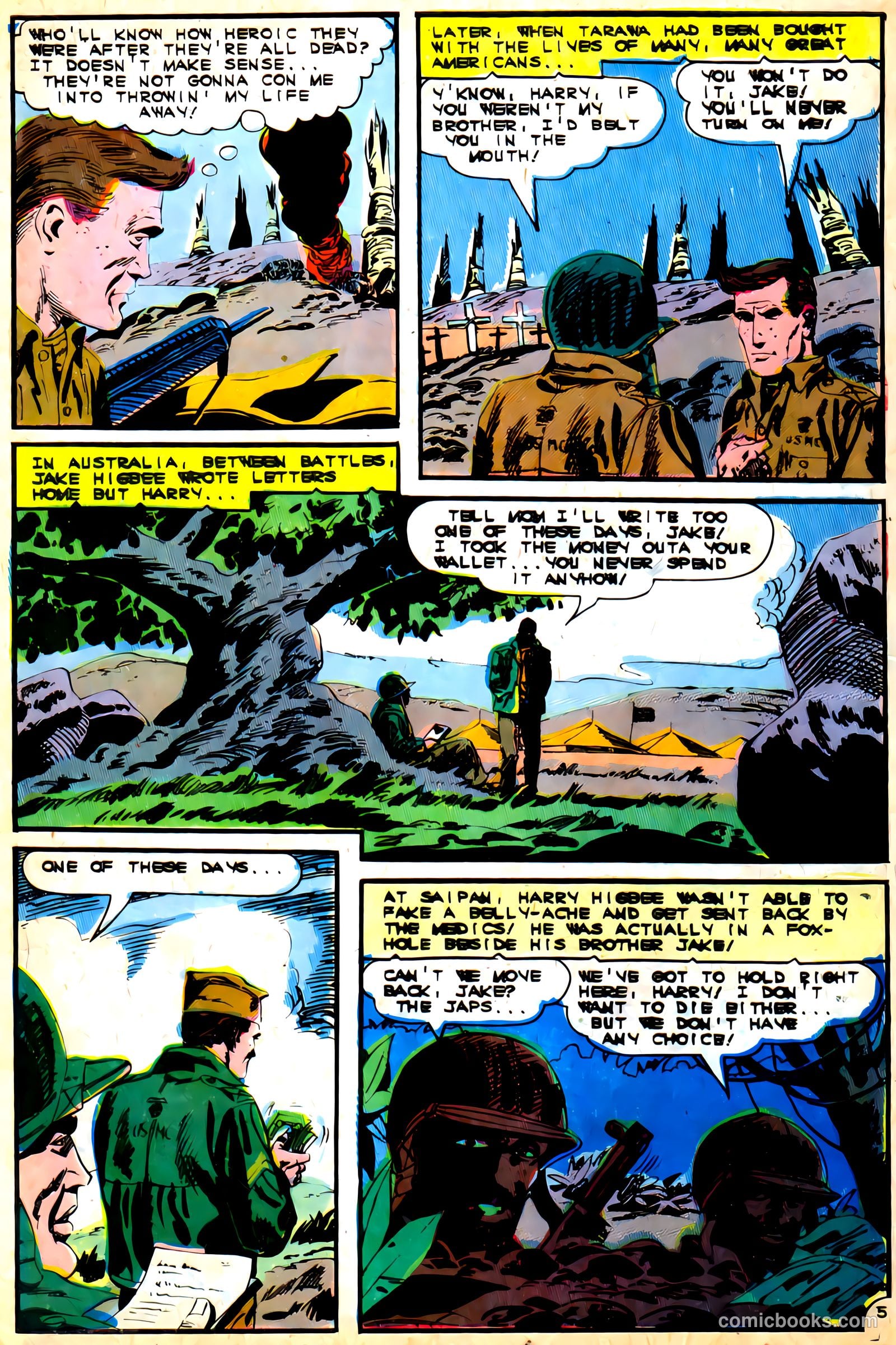 Marine War Heroes #9 — page 31 of 37