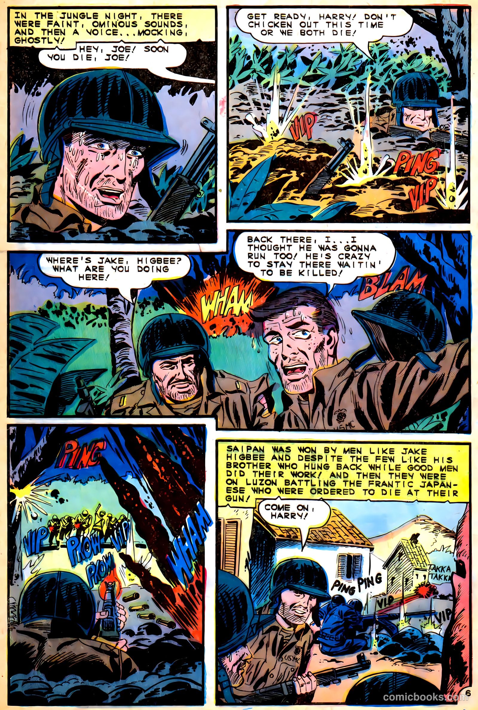 Marine War Heroes #9 — page 32 of 37