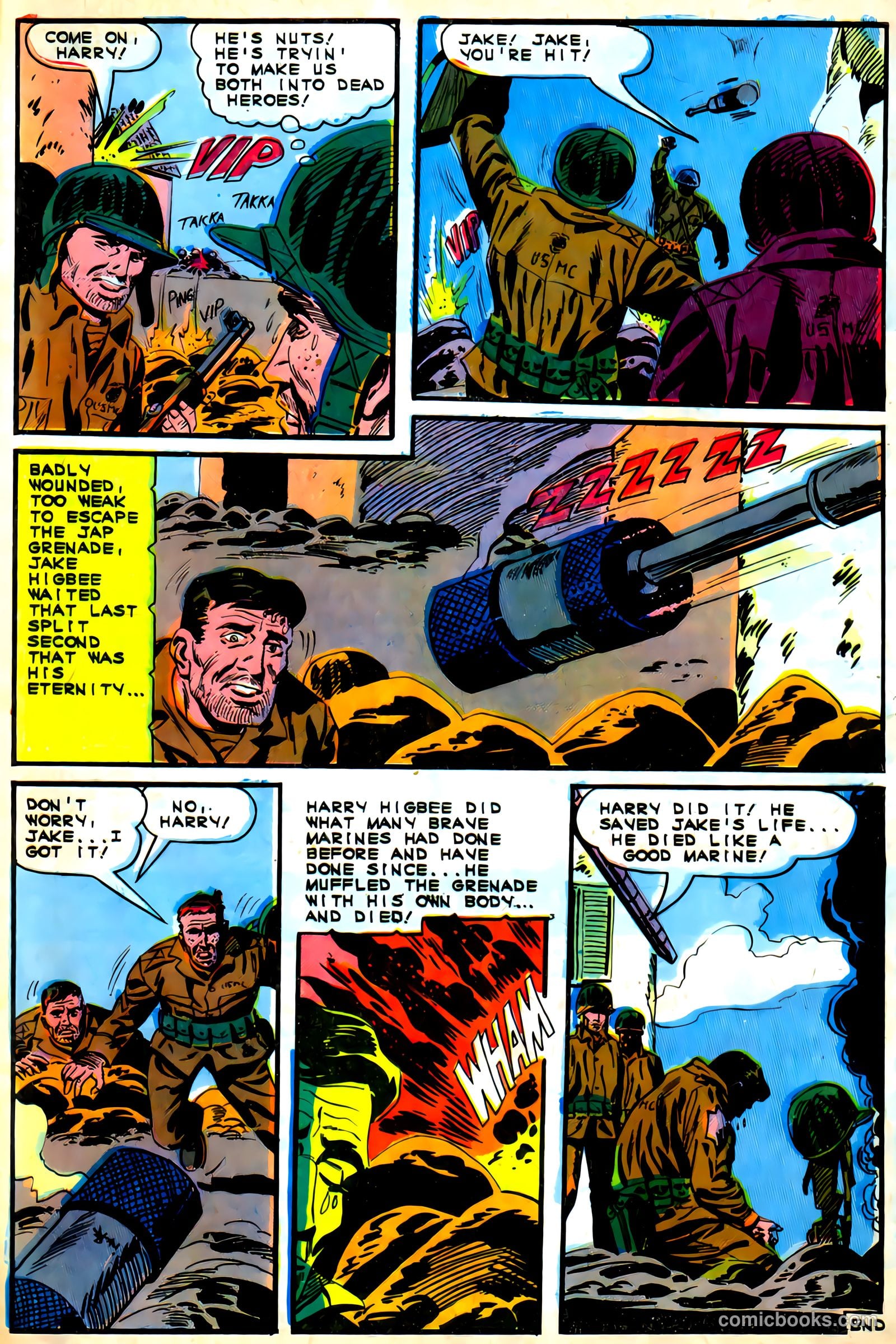 Marine War Heroes #9 — page 33 of 37