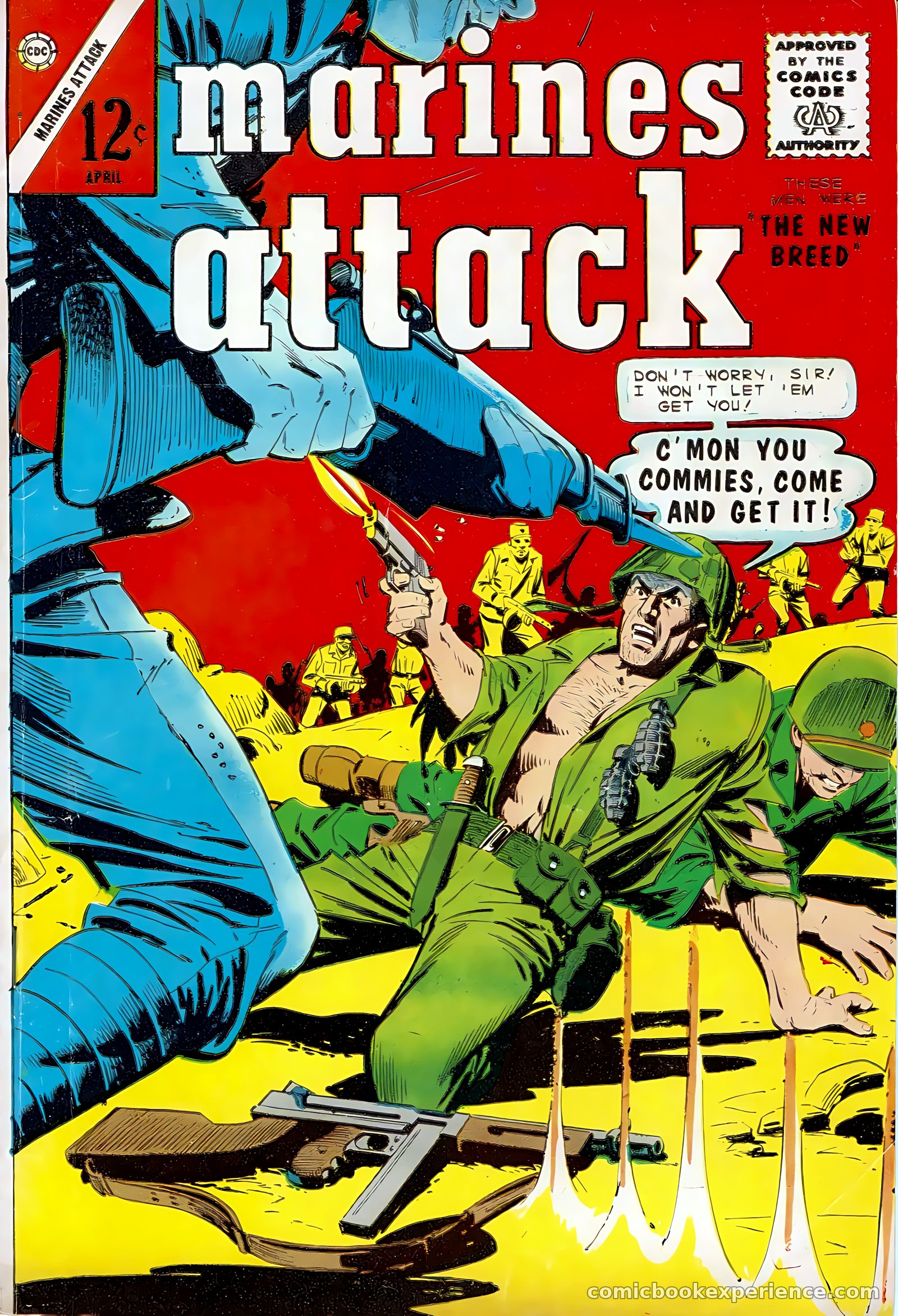 Marines Attack #4 — page 1 of 36