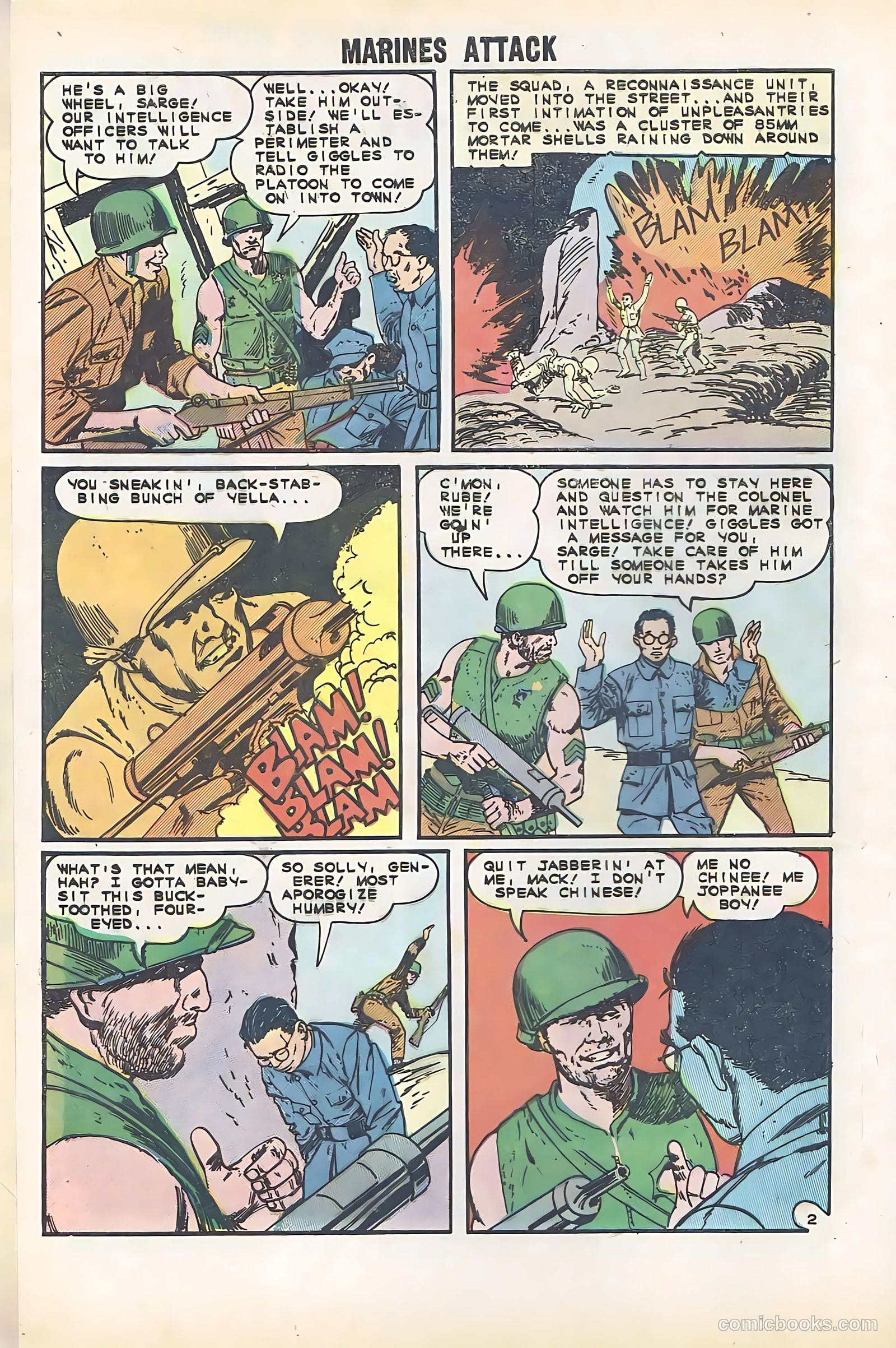 Marines Attack #4 — page 4 of 36