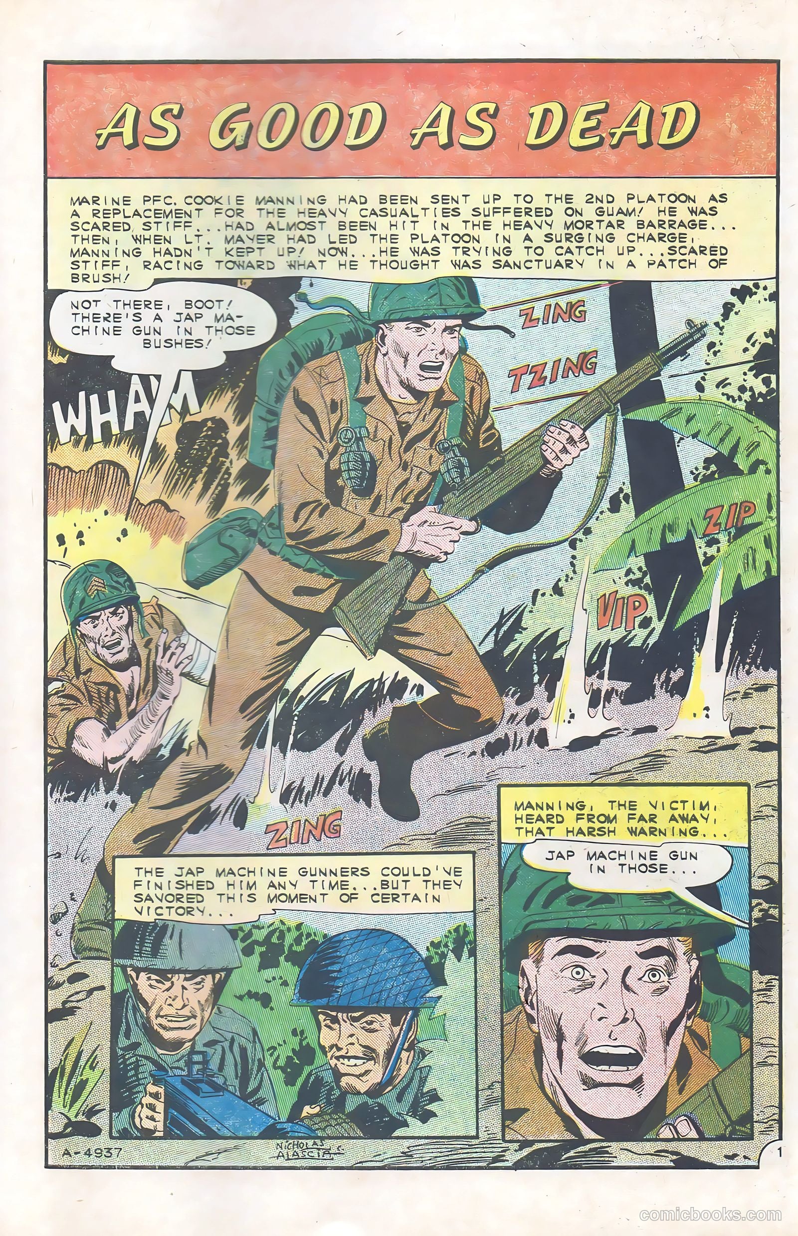 Marines Attack #6 — page 31 of 36